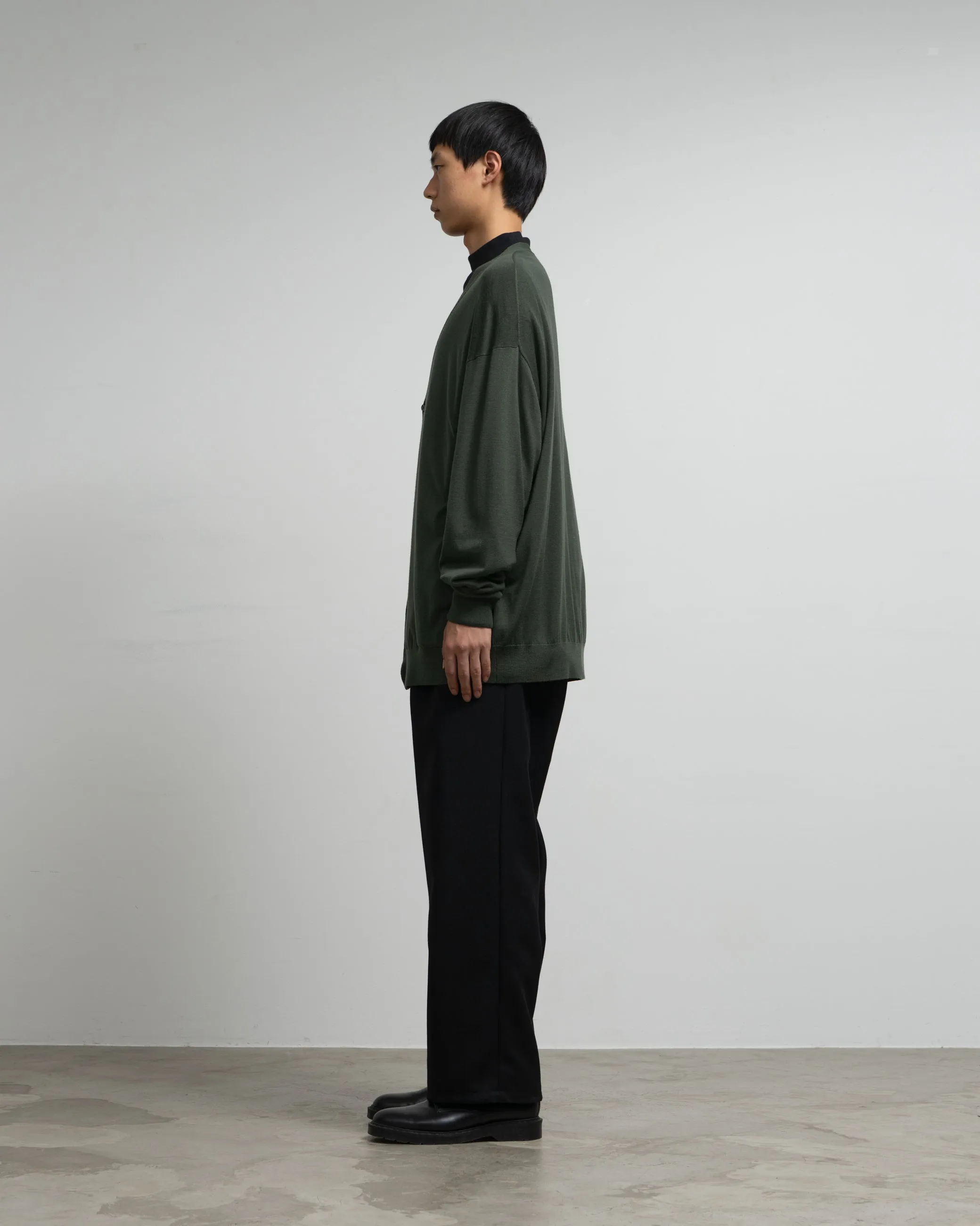 High Gauge Knit Oversized Cardigan sold by Graphpaper product image thumbnail 4