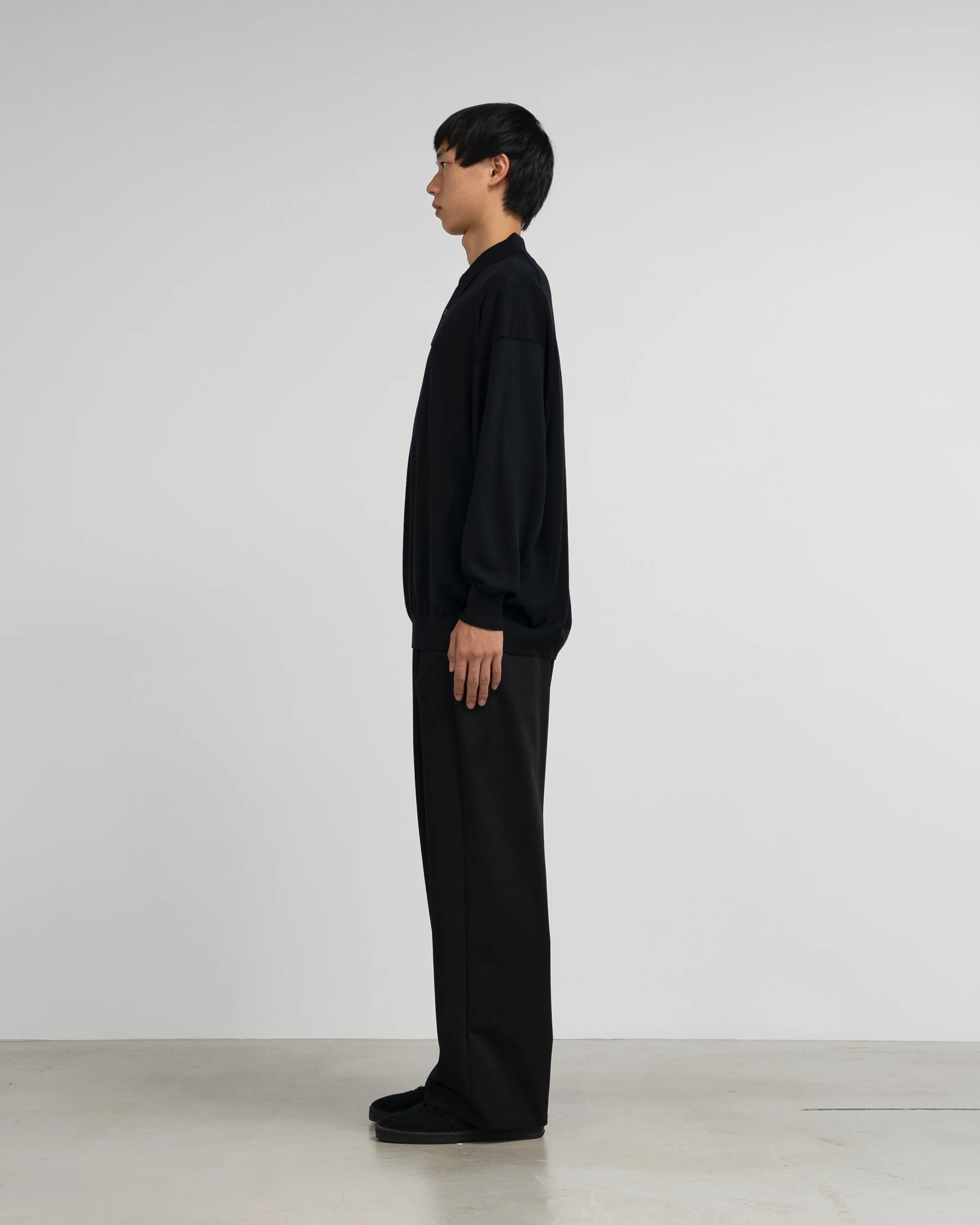 High Gauge Knit Oversized L/S Polo sold by Graphpaper product image thumbnail 4