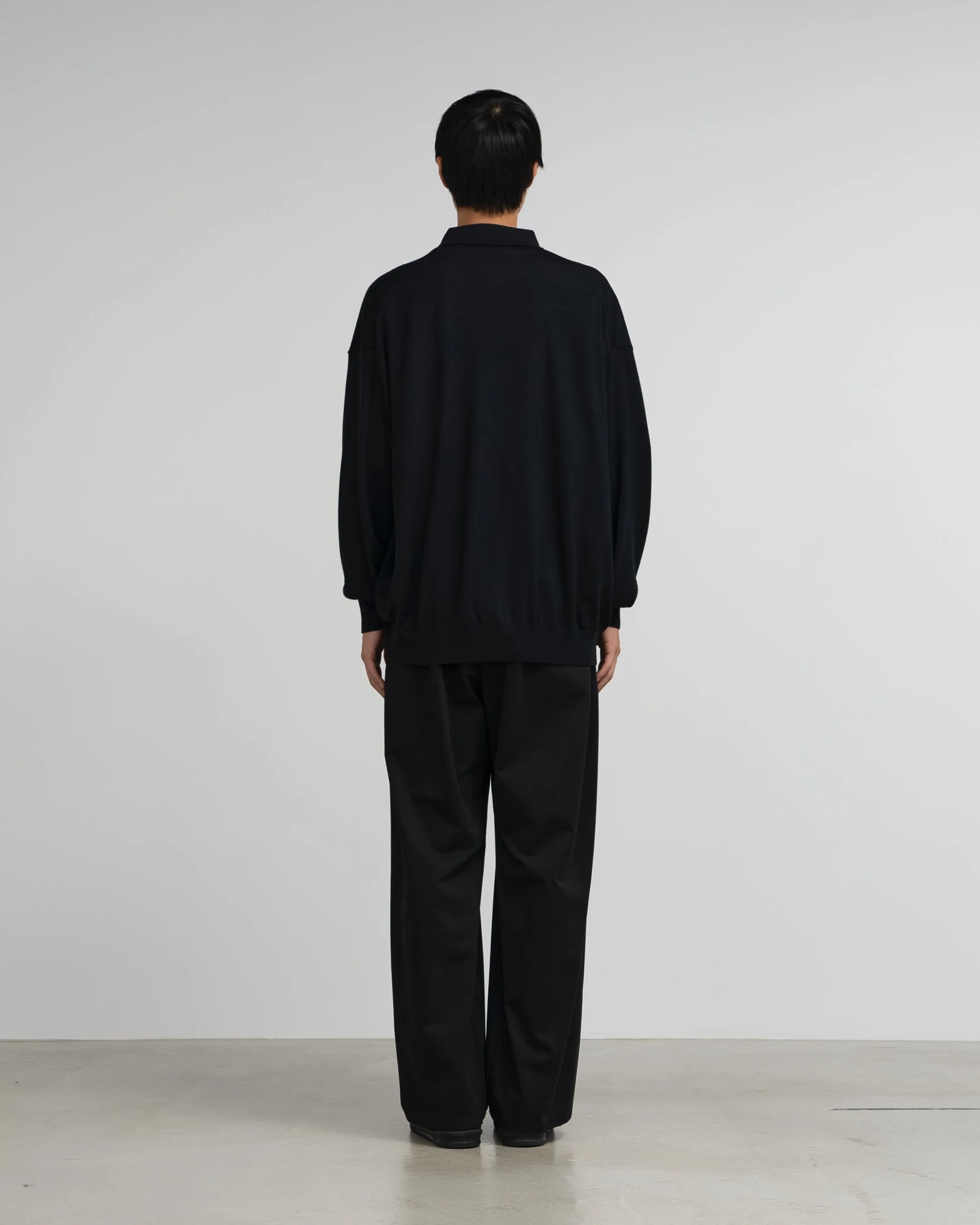 High Gauge Knit Oversized L/S Polo sold by Graphpaper product image thumbnail 5