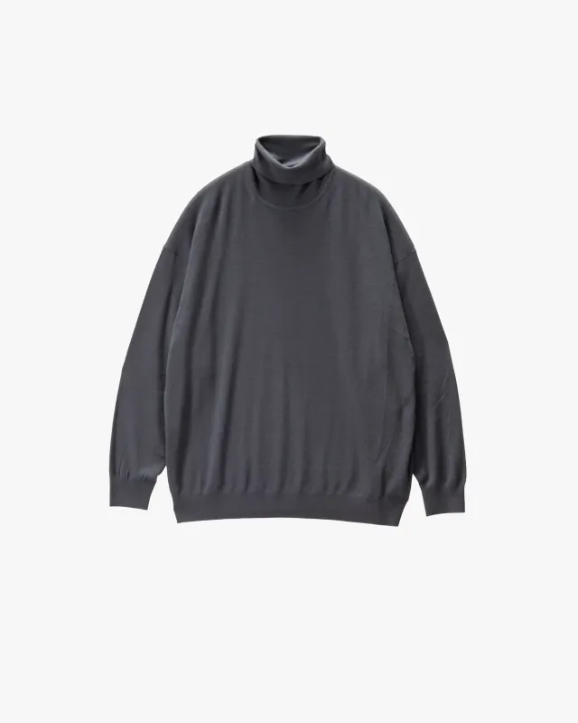 High Gauge L/S Oversized High Neck Knit sold by Graphpaper