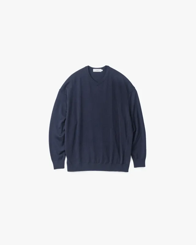High Gauge V Neck Knit made by Graphpaper