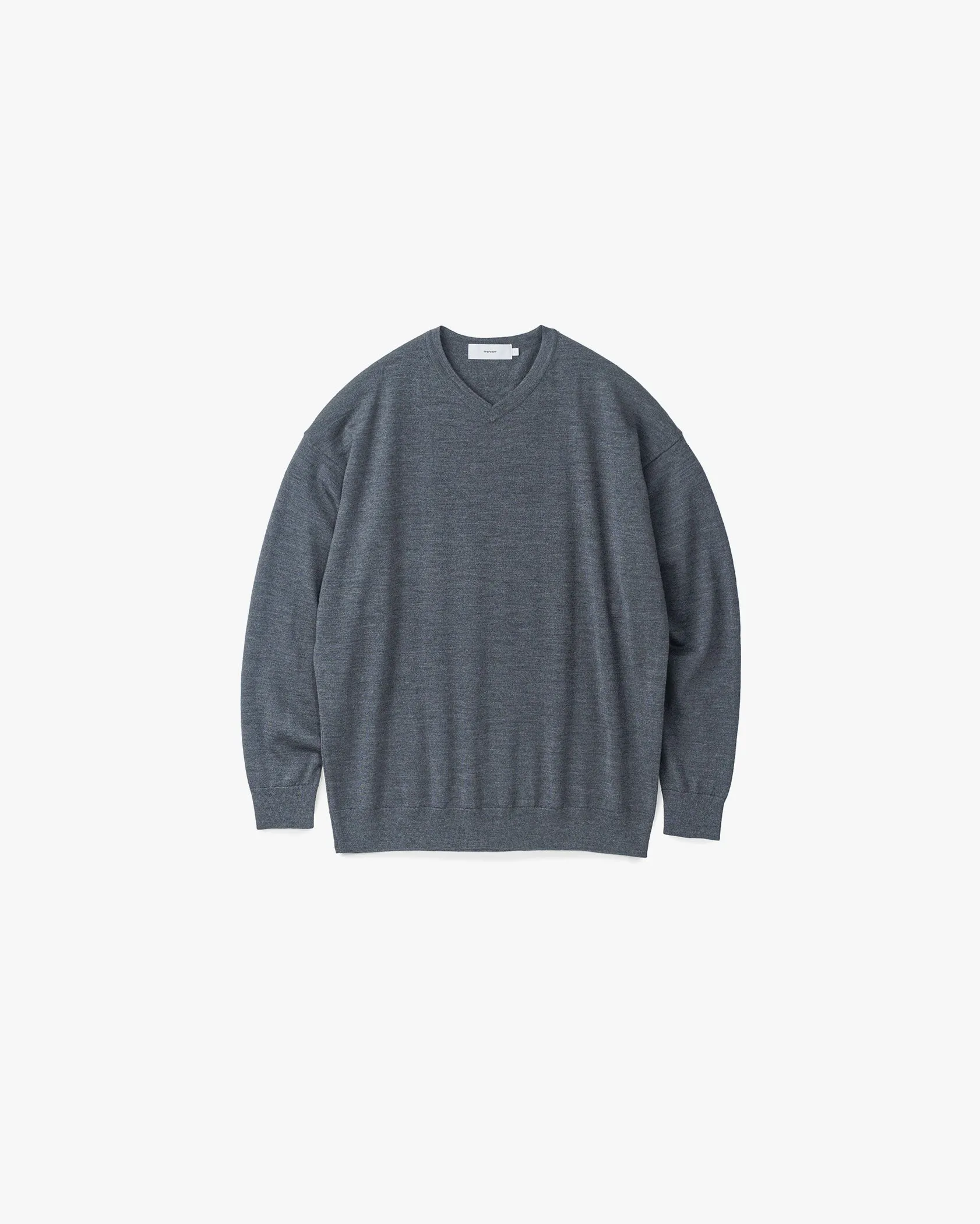High Gauge V Neck Knit sold by Graphpaper product image thumbnail 2