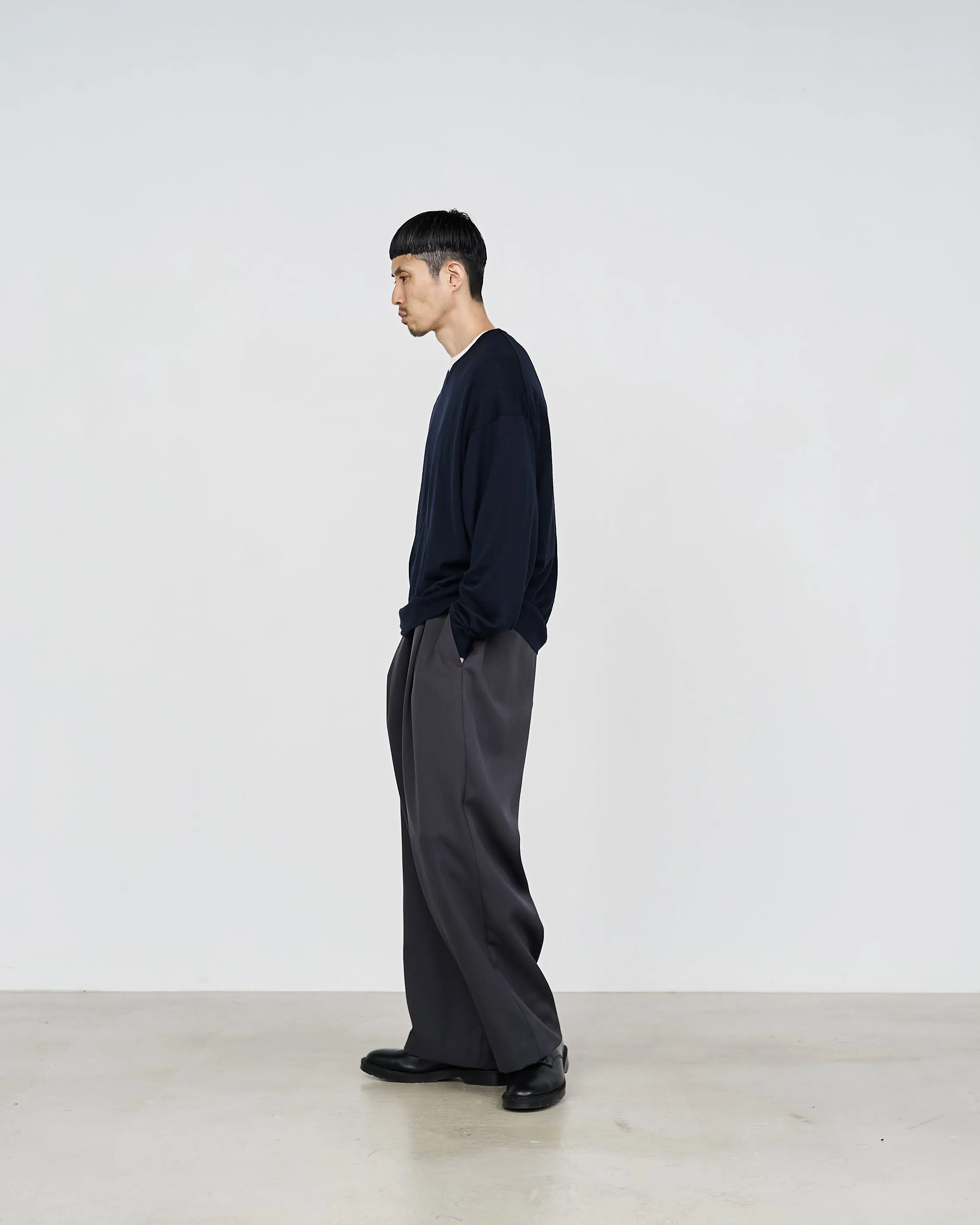High Gauge V Neck Knit sold by Graphpaper product image thumbnail 5
