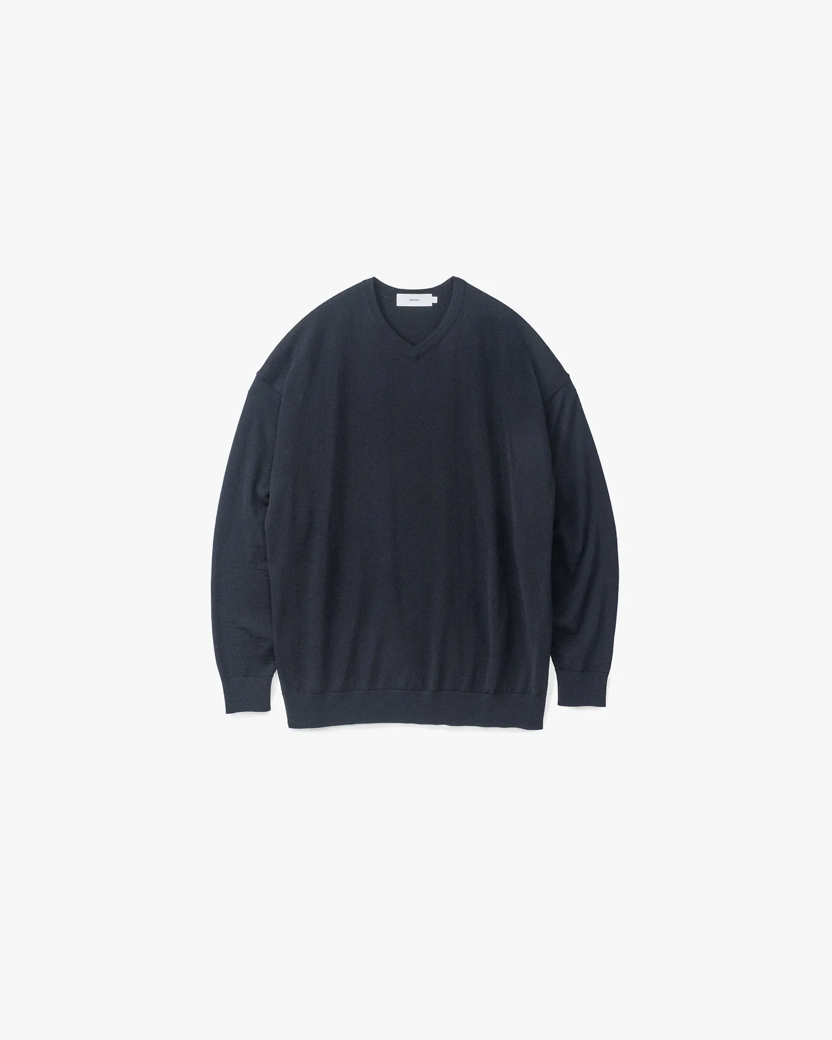 High Gauge V Neck Knit sold by Graphpaper product image thumbnail 3