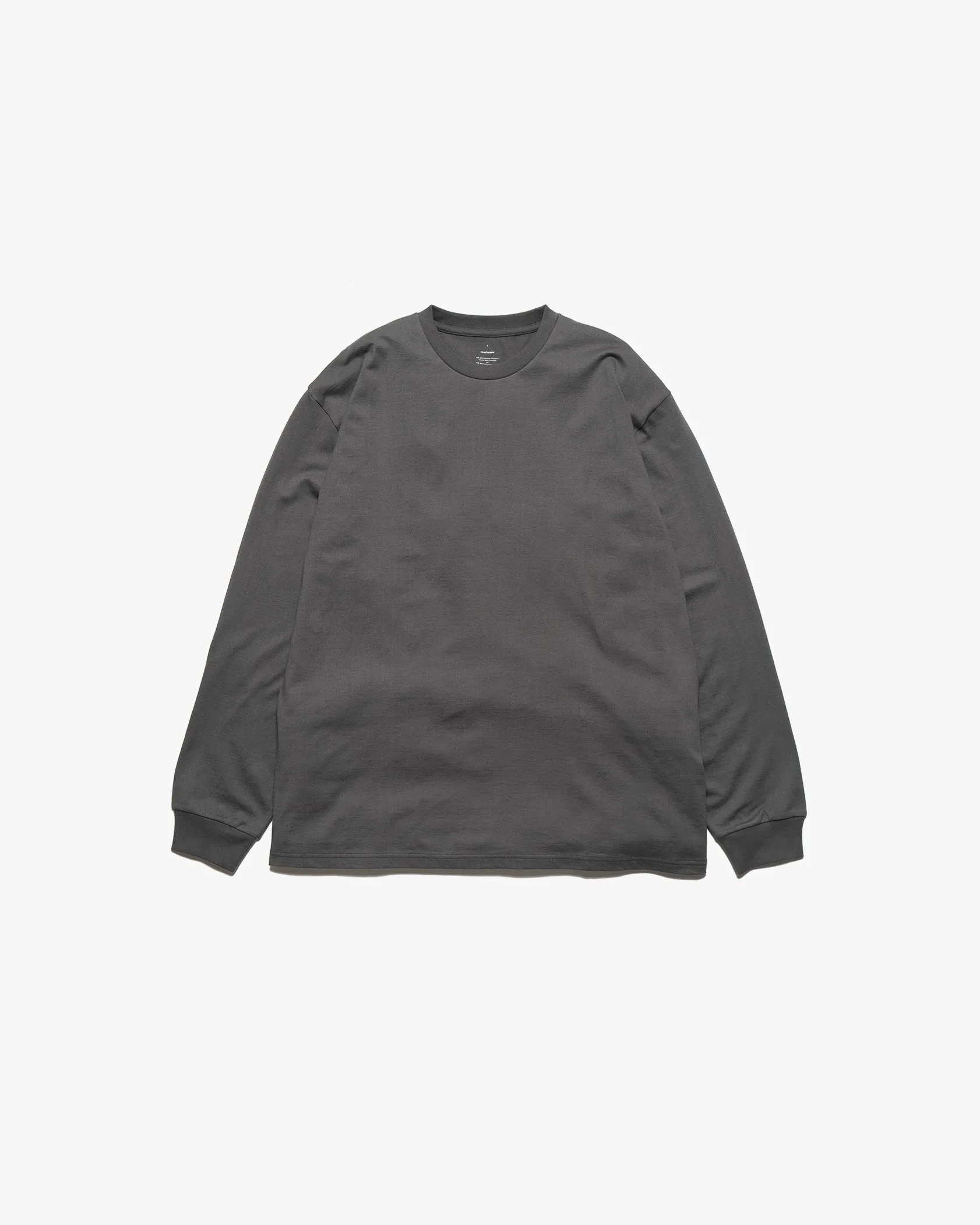 L/S Crew Neck Tee sold by Graphpaper product image thumbnail 2