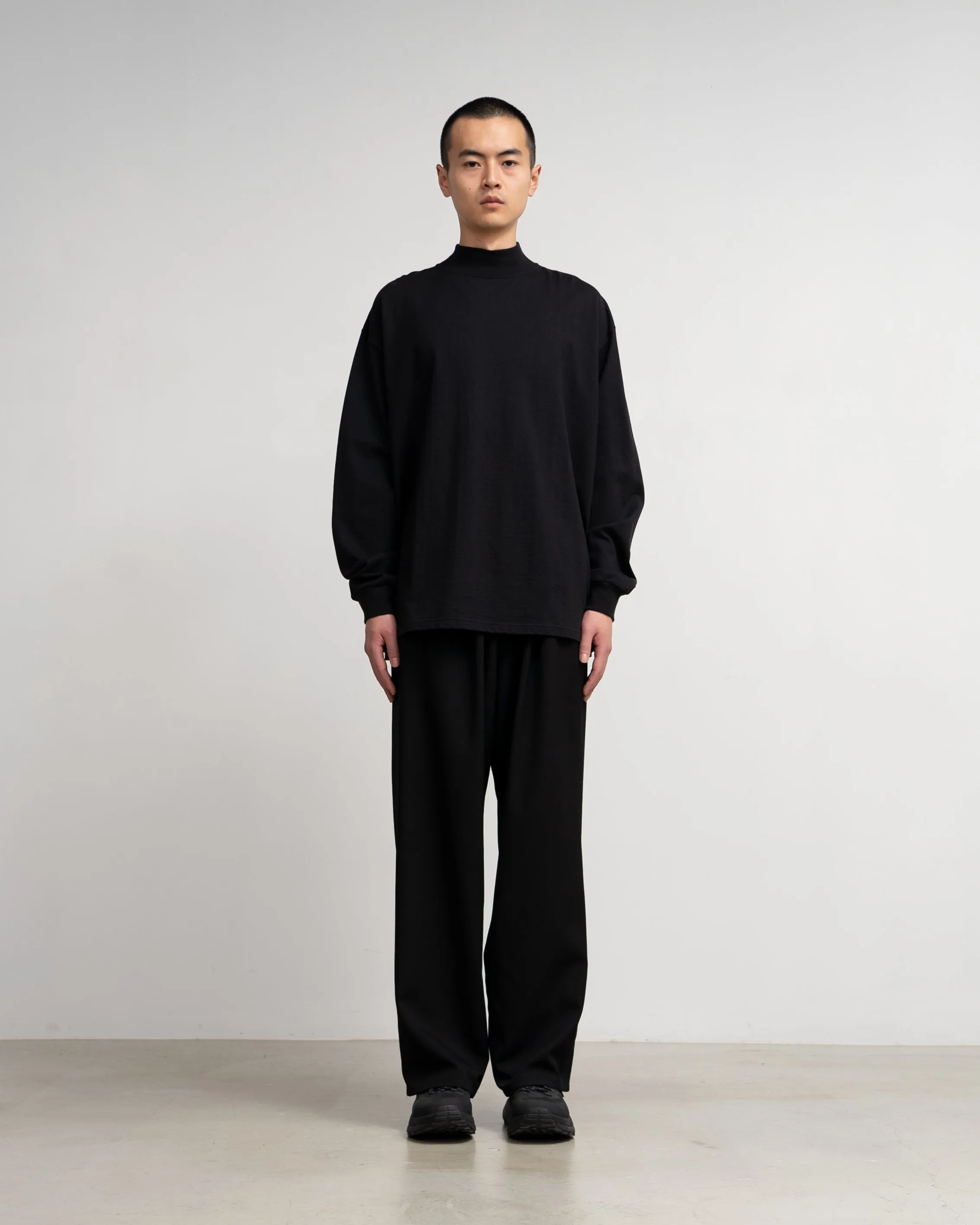 L/S Mock Neck Tee sold by Graphpaper product image thumbnail 5