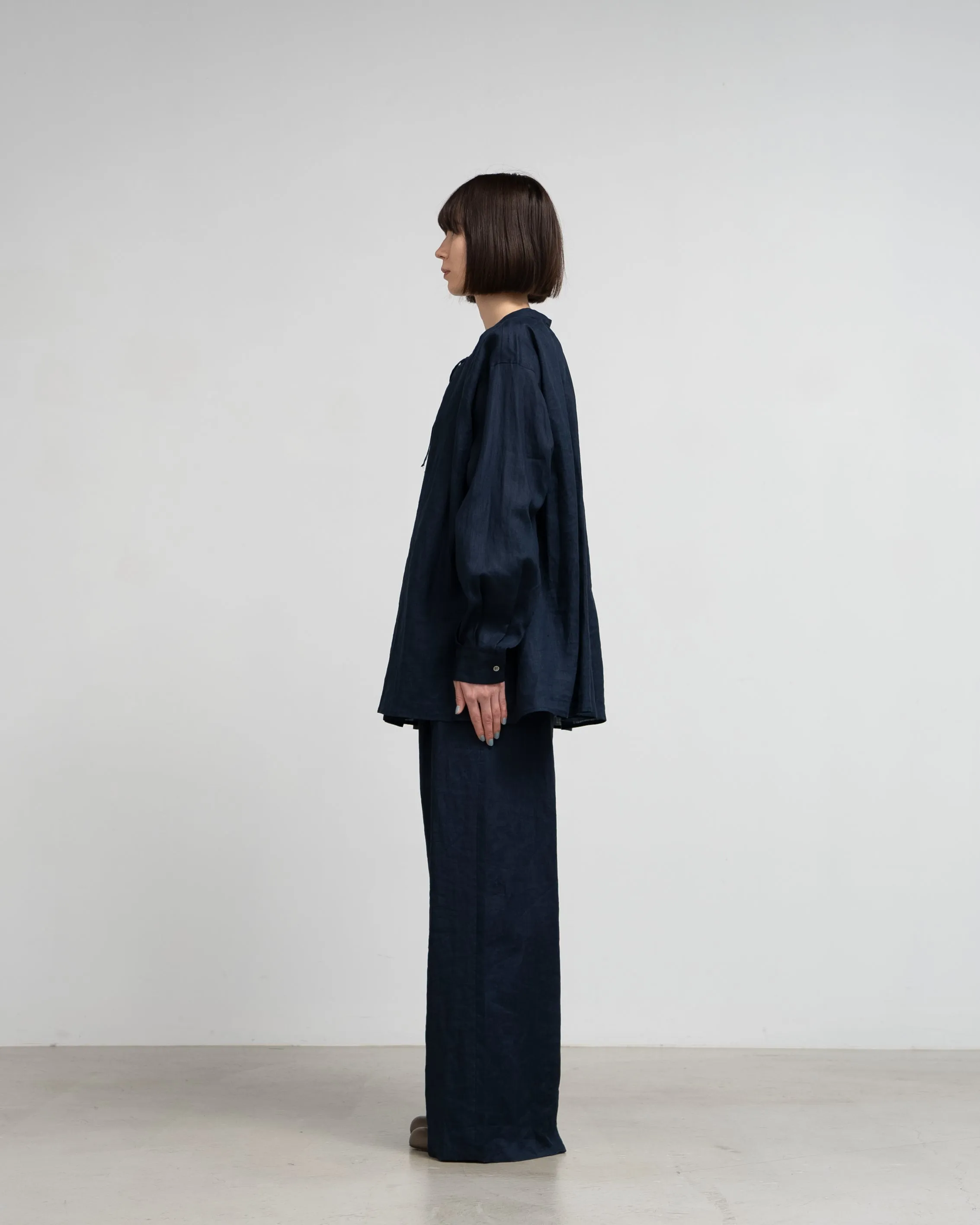 Linen Smock Blouse sold by Graphpaper product image thumbnail 4