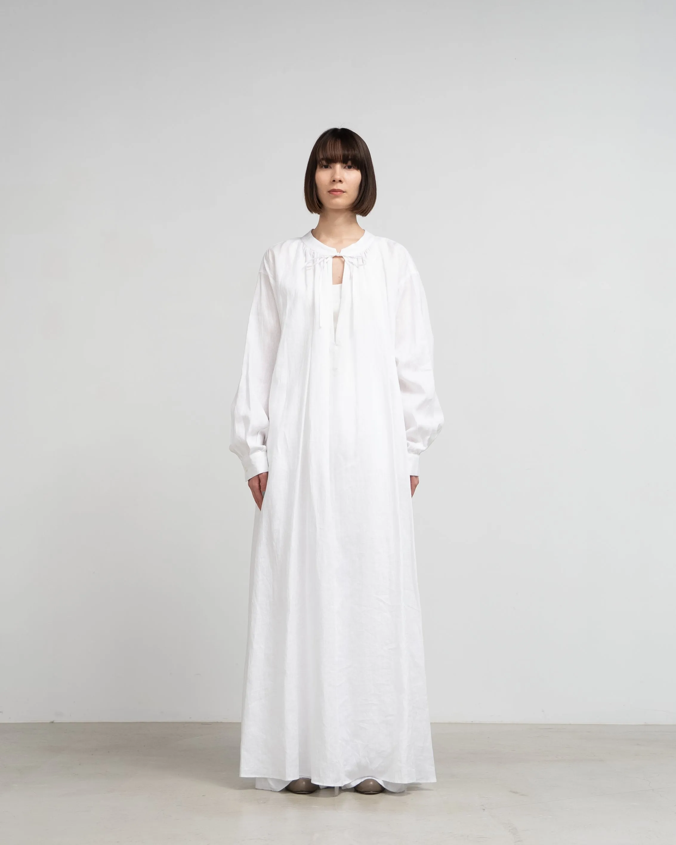 Linen Smock Dress sold by Graphpaper product image thumbnail 3
