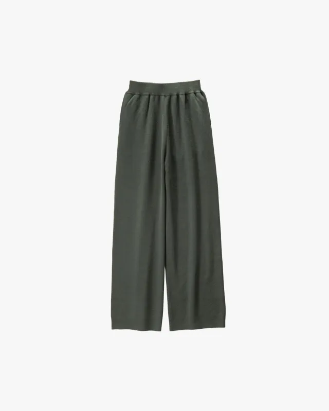 -SALE- Mercerized Fine Wool Knit Pants made by Graphpaper
