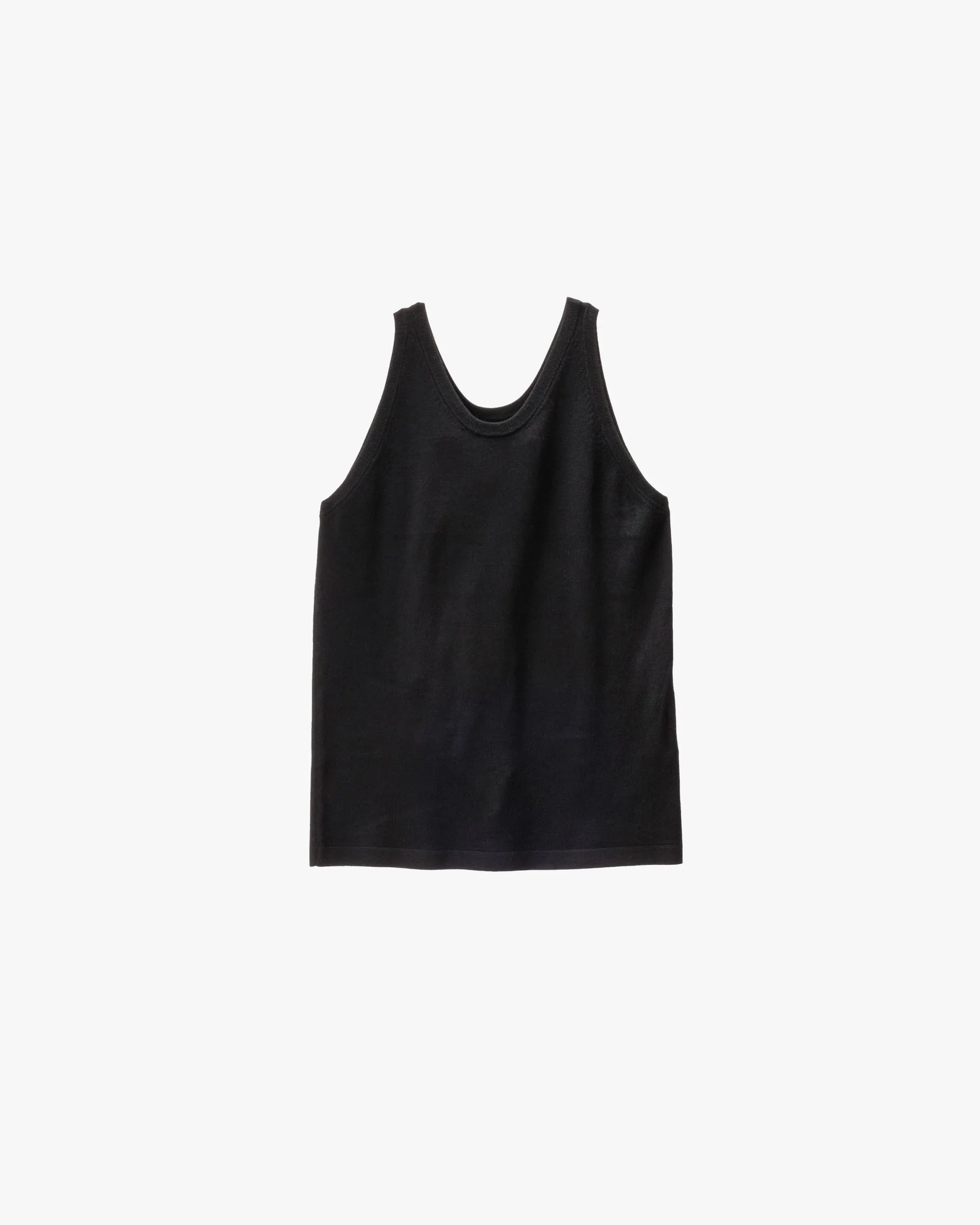 -SALE- Mercerized Fine Wool Knit Tank Top sold by Graphpaper product image thumbnail 3