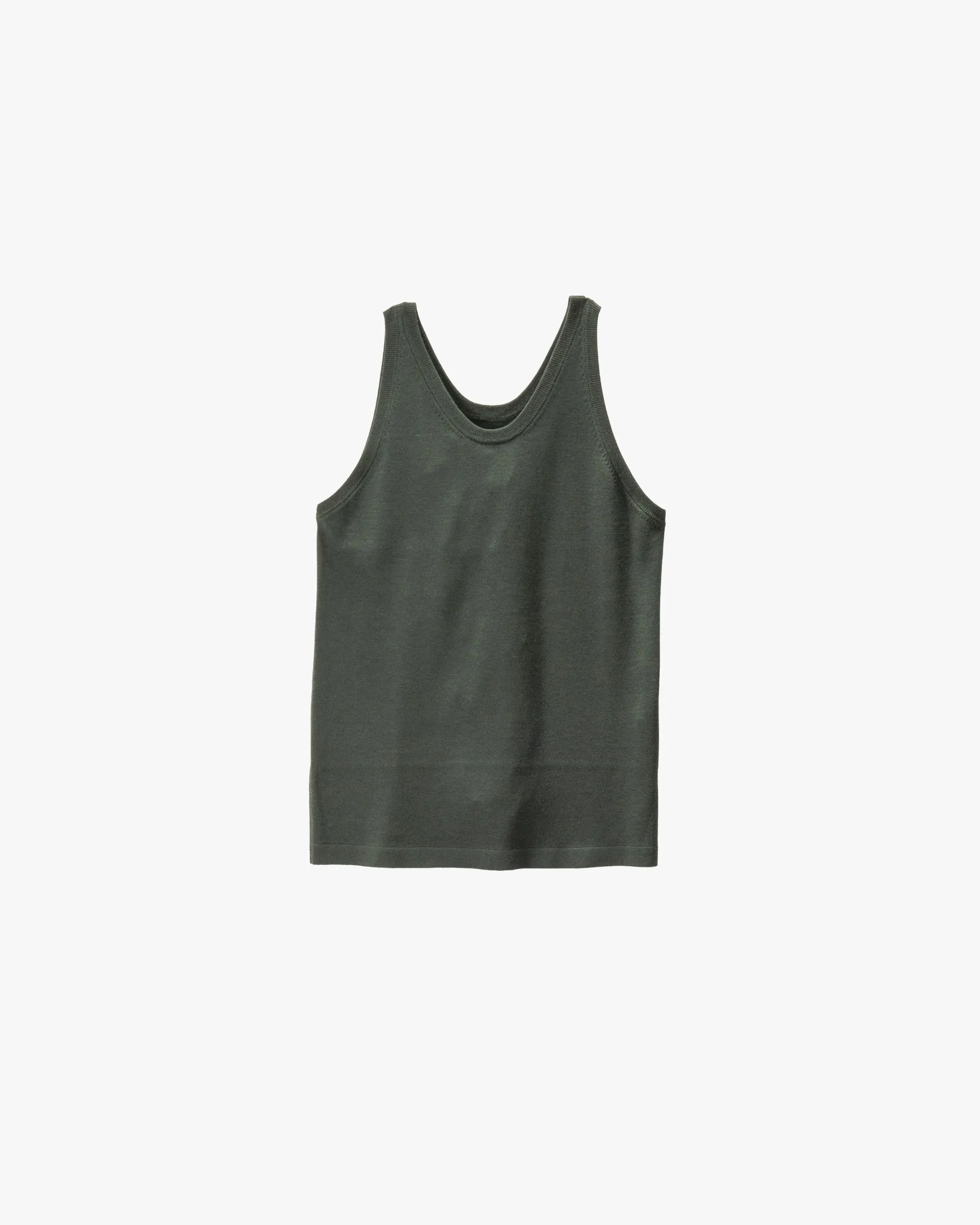-SALE- Mercerized Fine Wool Knit Tank Top sold by Graphpaper product image thumbnail 2
