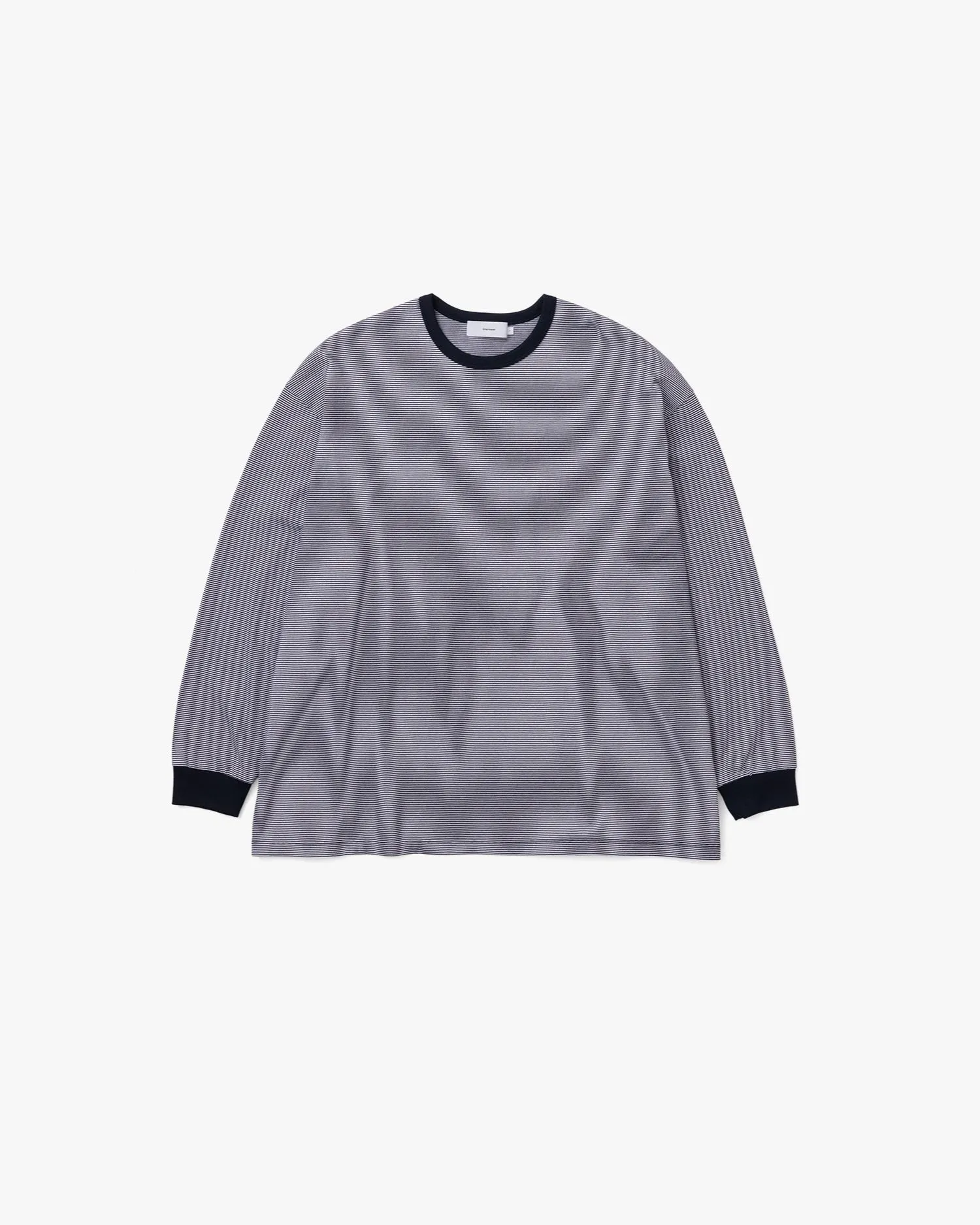 Narrow Border L/S Tee sold by Graphpaper product image thumbnail 2