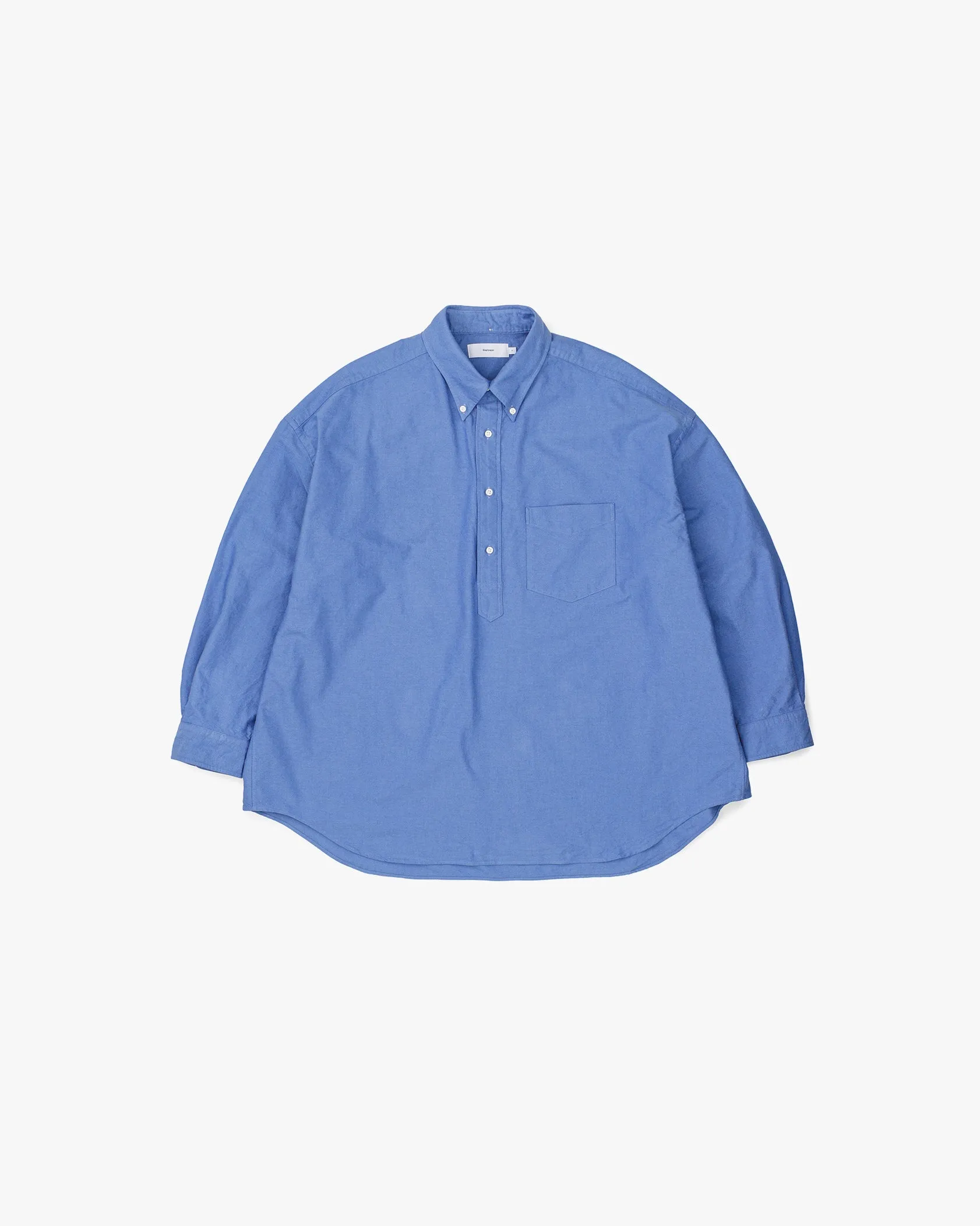Oxford L/S Oversized BD Pullover Shirt sold by Graphpaper