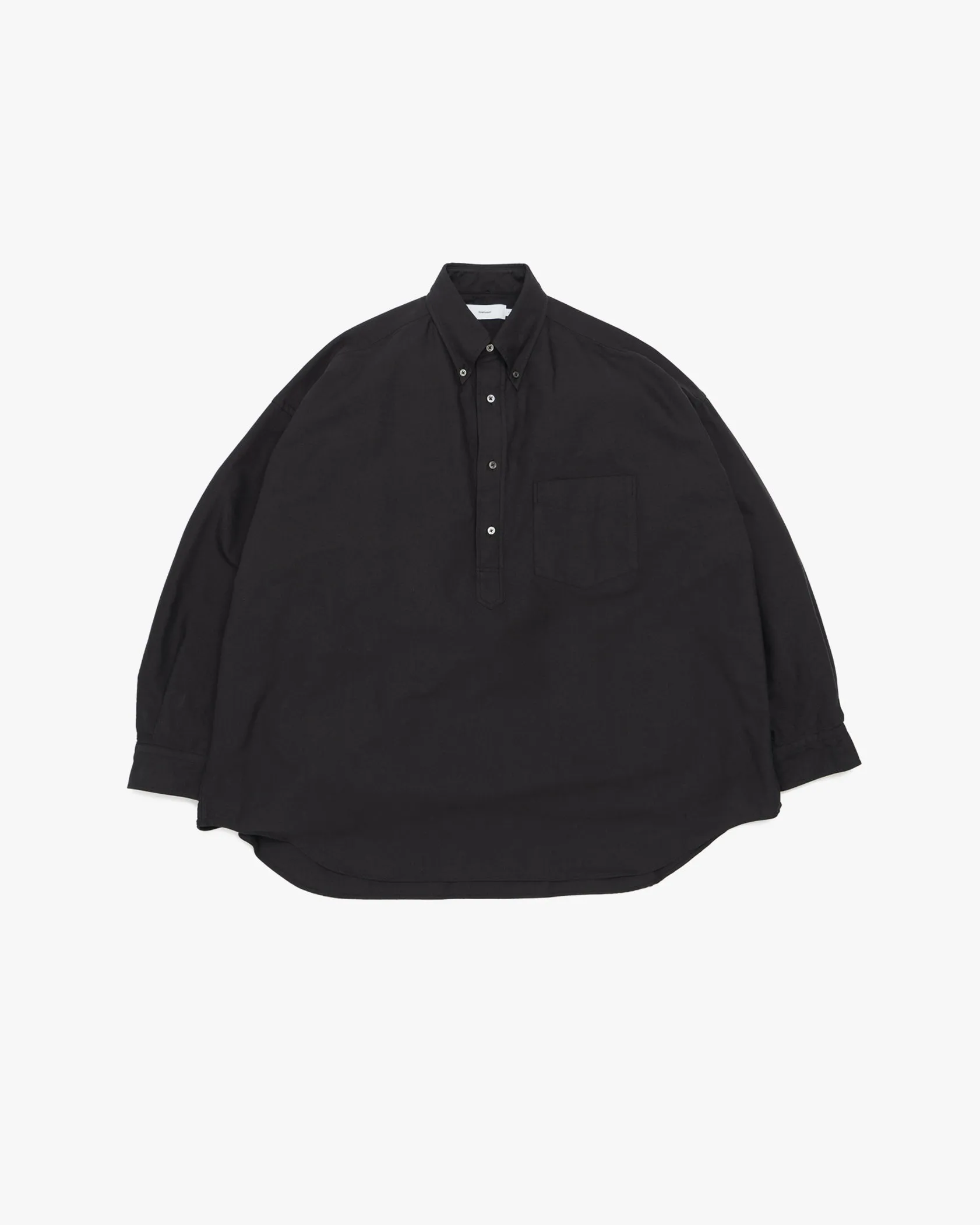 Oxford L/S Oversized BD Pullover Shirt sold by Graphpaper product image thumbnail 4