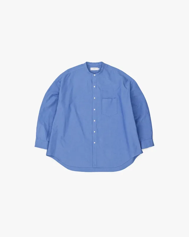 Oxford L/S Oversized Band Collar Shirt sold by Graphpaper