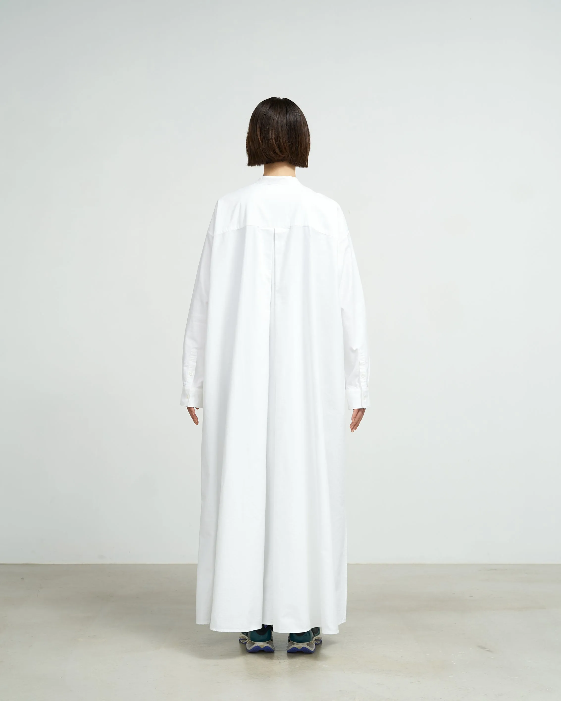 Oxford Oversized Band Collar Dress sold by Graphpaper product image thumbnail 5