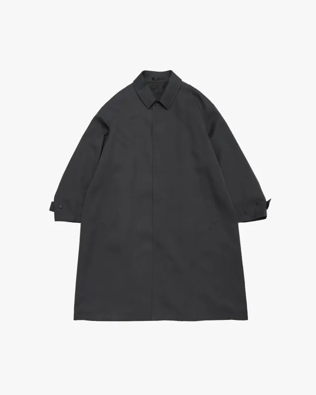 Scale Off Wool Balmacaan Coat sold by Graphpaper