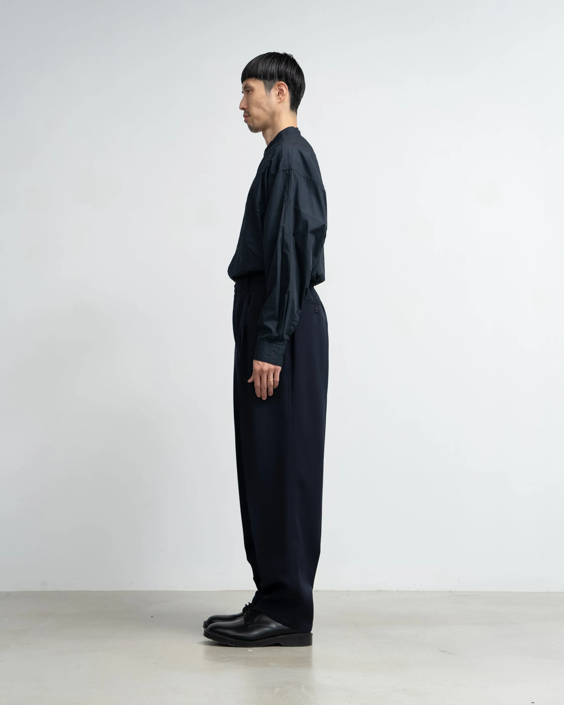 Scale Off Wool Tapered Trousers sold by Graphpaper product image thumbnail 5