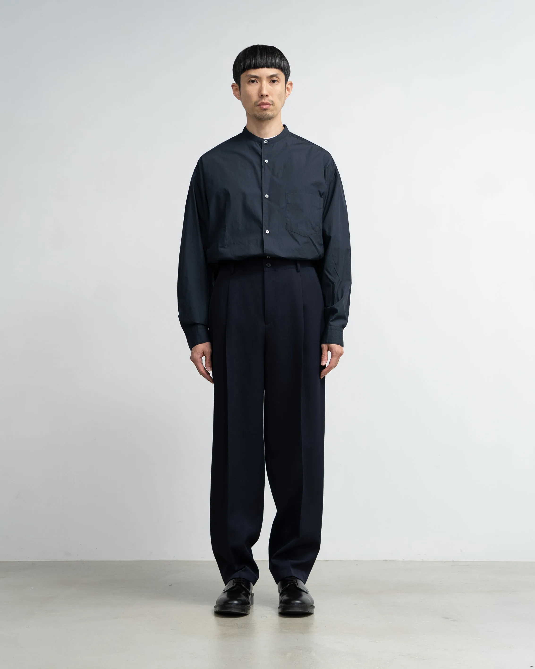 Scale Off Wool Tapered Trousers sold by Graphpaper product image thumbnail 4