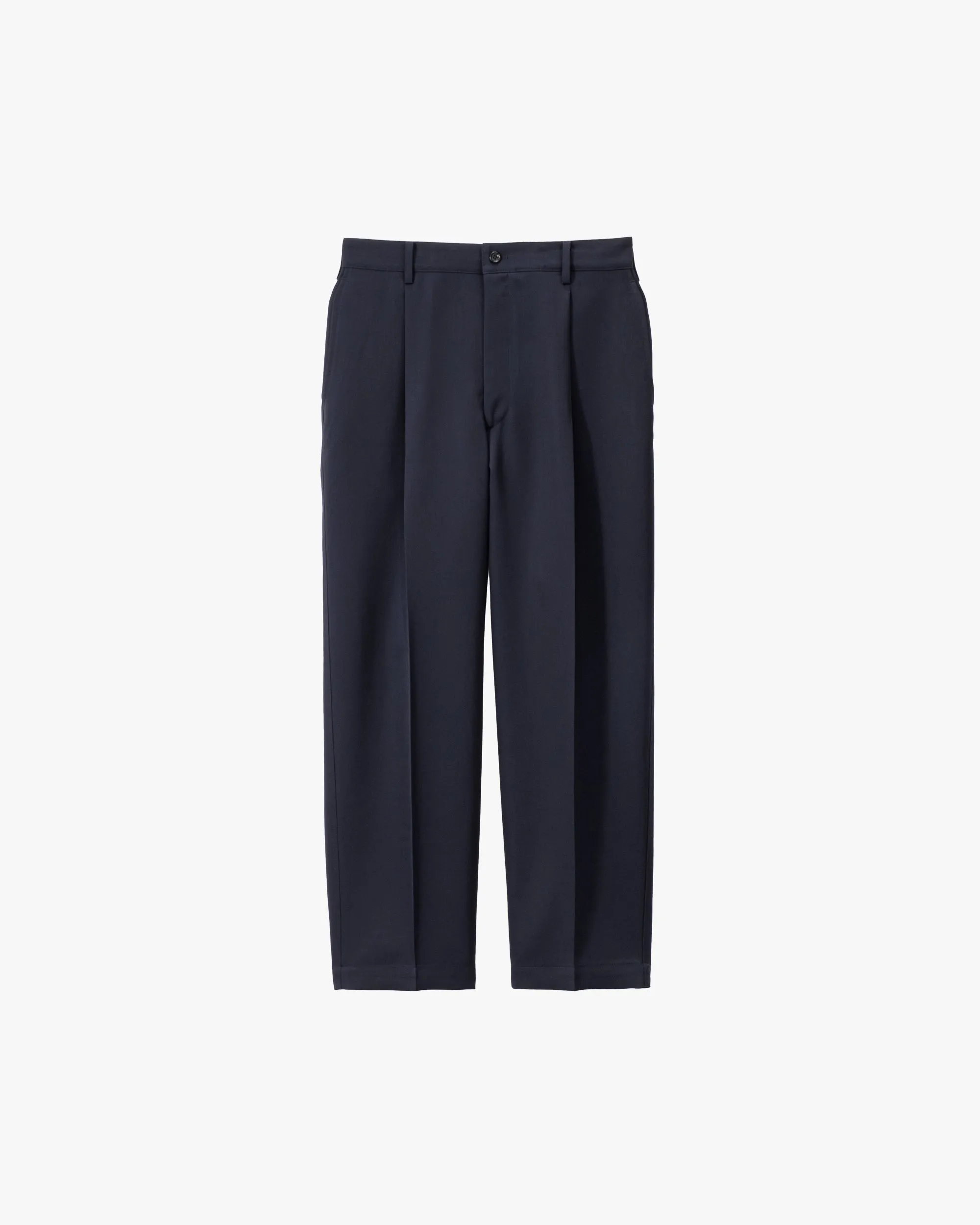 Scale Off Wool Wide Tapered Slacks sold by Graphpaper product image thumbnail 3