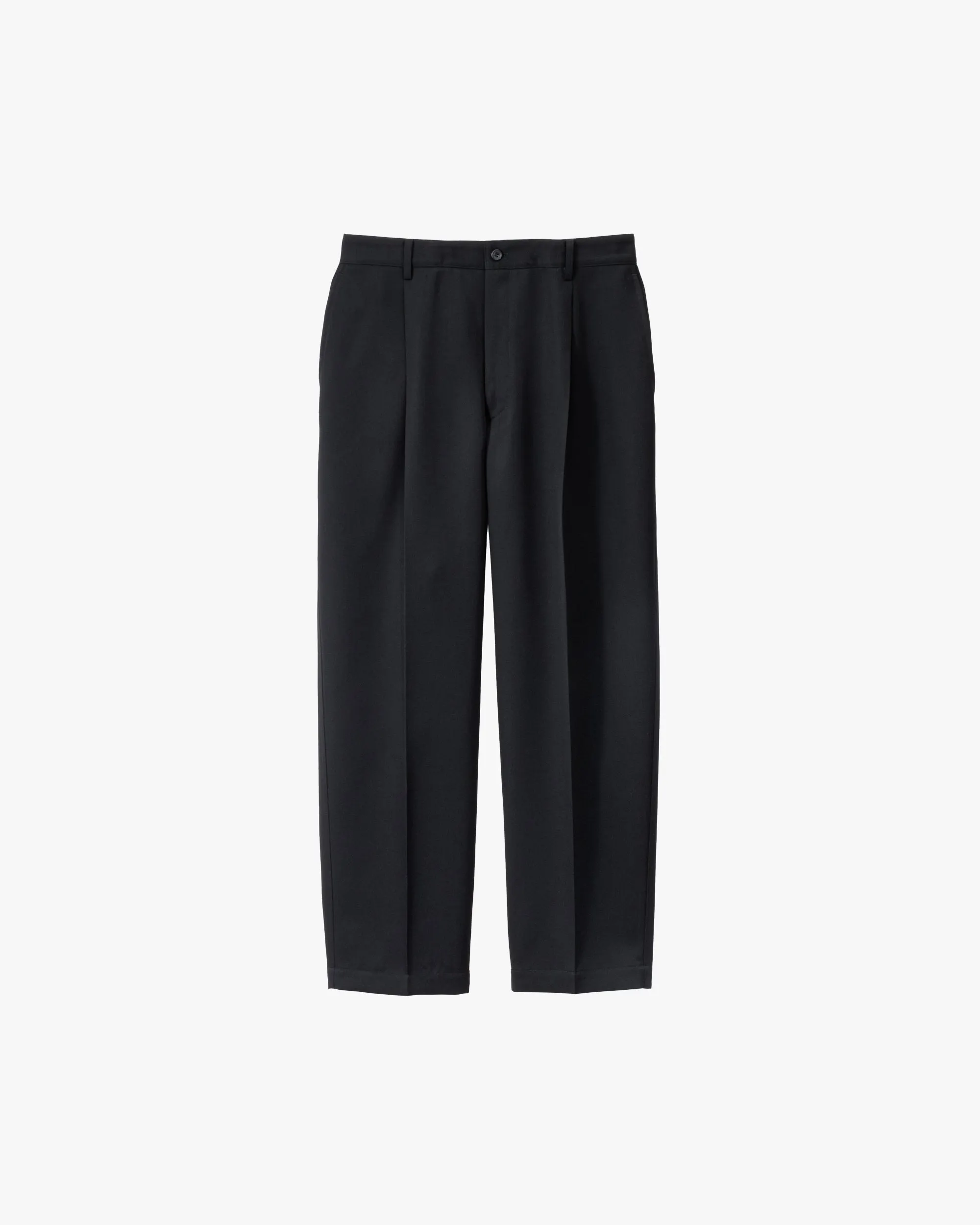 Scale Off Wool Wide Tapered Slacks sold by Graphpaper product image thumbnail 2