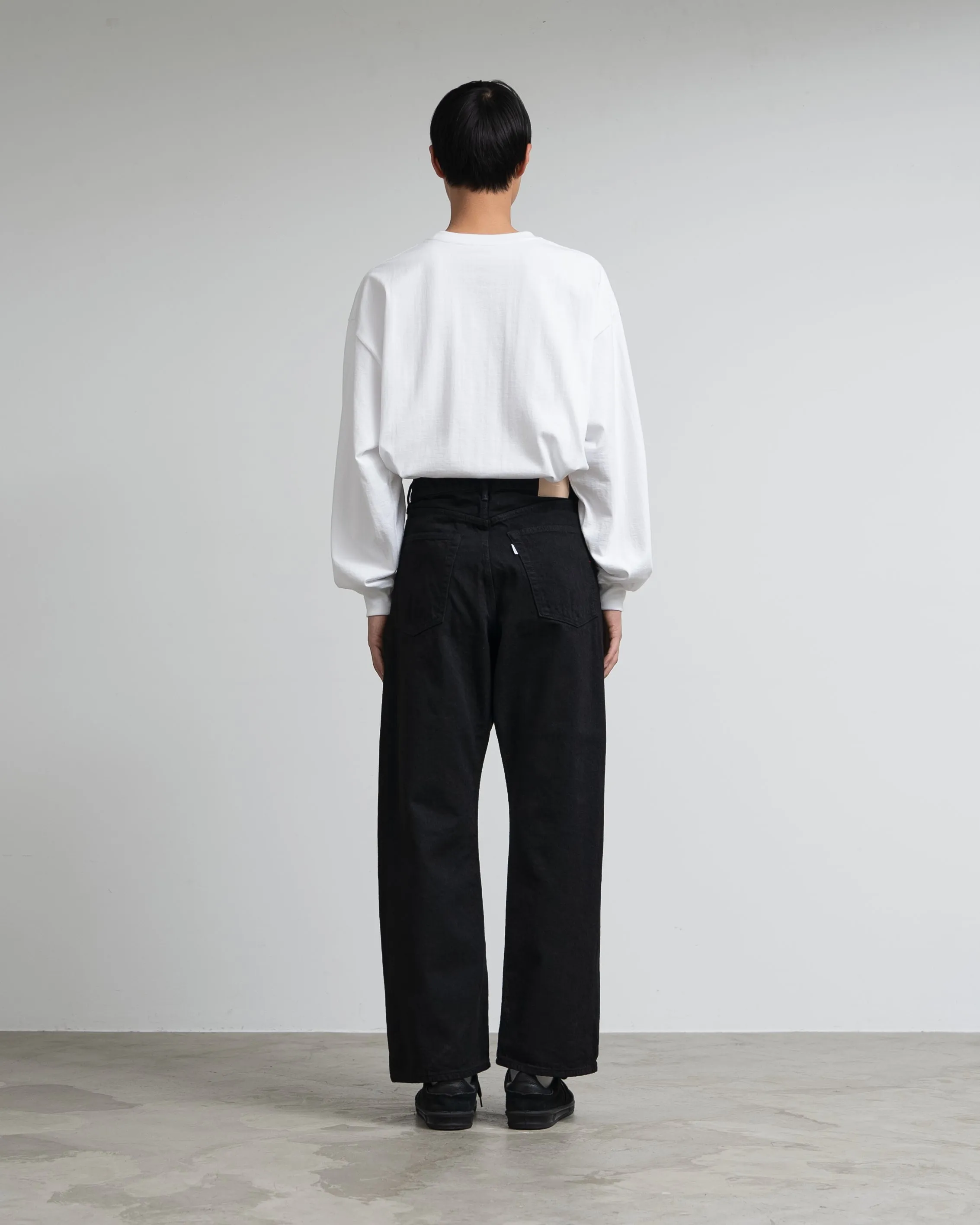 Selvage Denim Five Pocket Wide Straight Pants sold by Graphpaper product image thumbnail 5