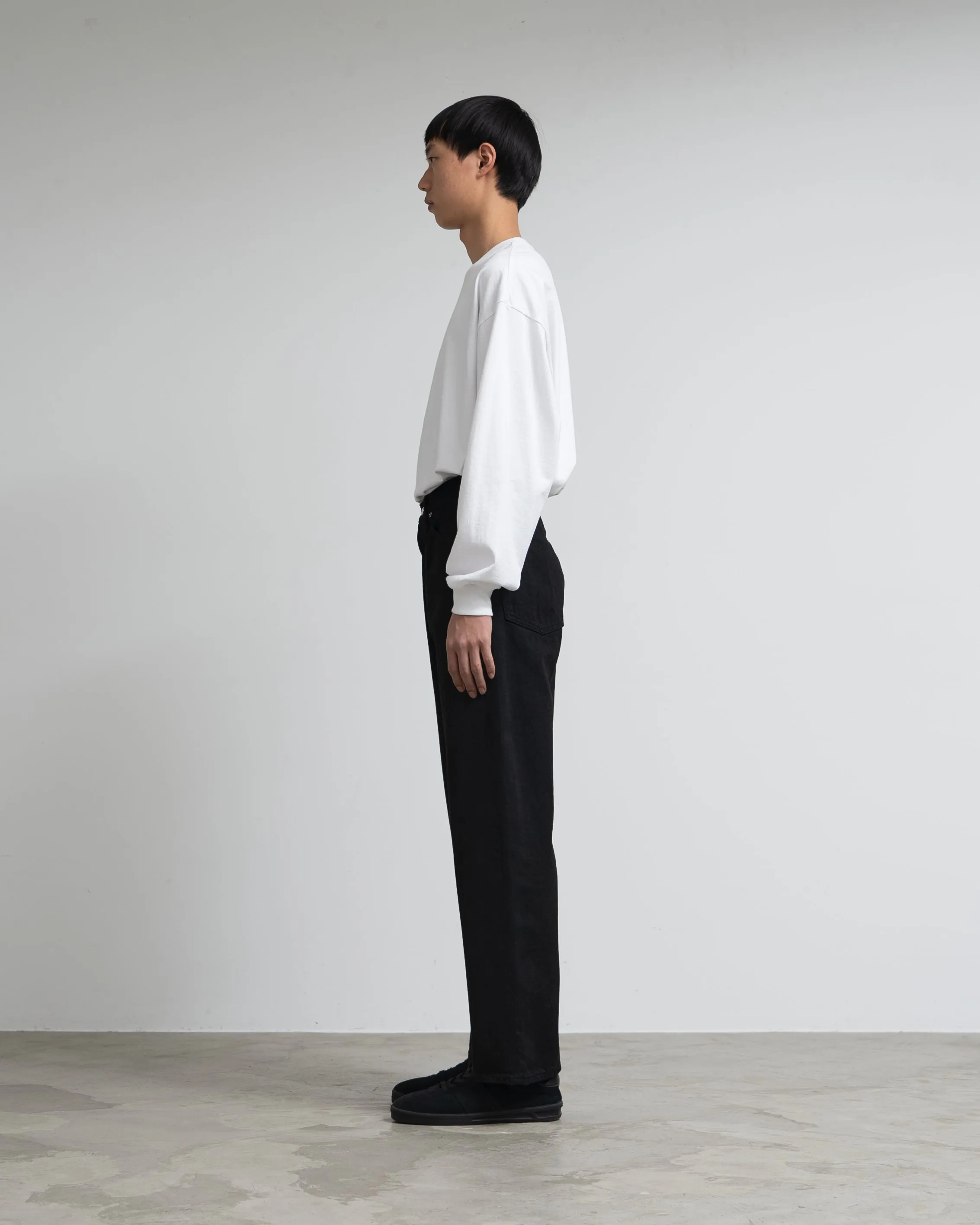 Selvage Denim Five Pocket Wide Straight Pants sold by Graphpaper product image thumbnail 4