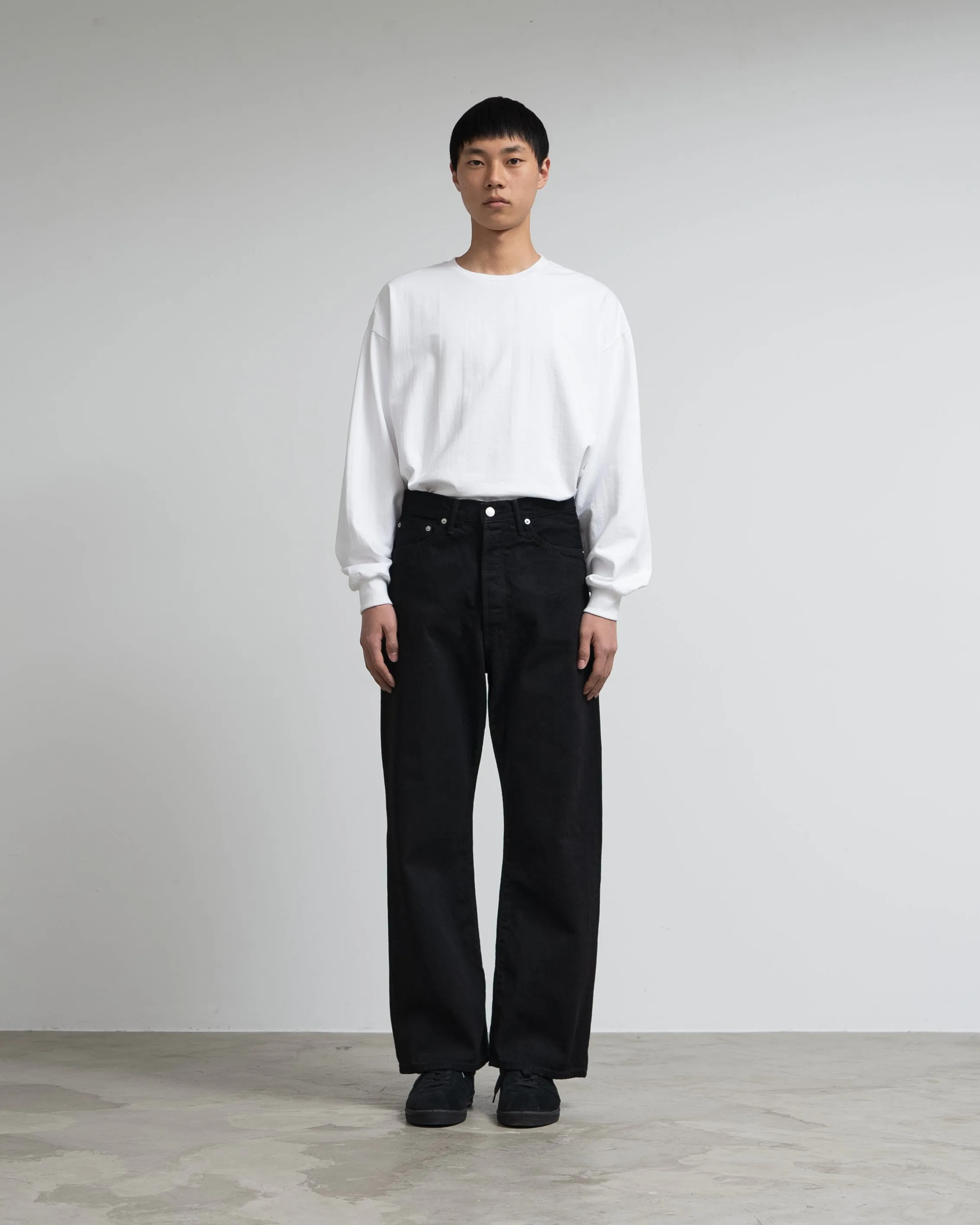 Selvage Denim Five Pocket Wide Straight Pants sold by Graphpaper product image thumbnail 3