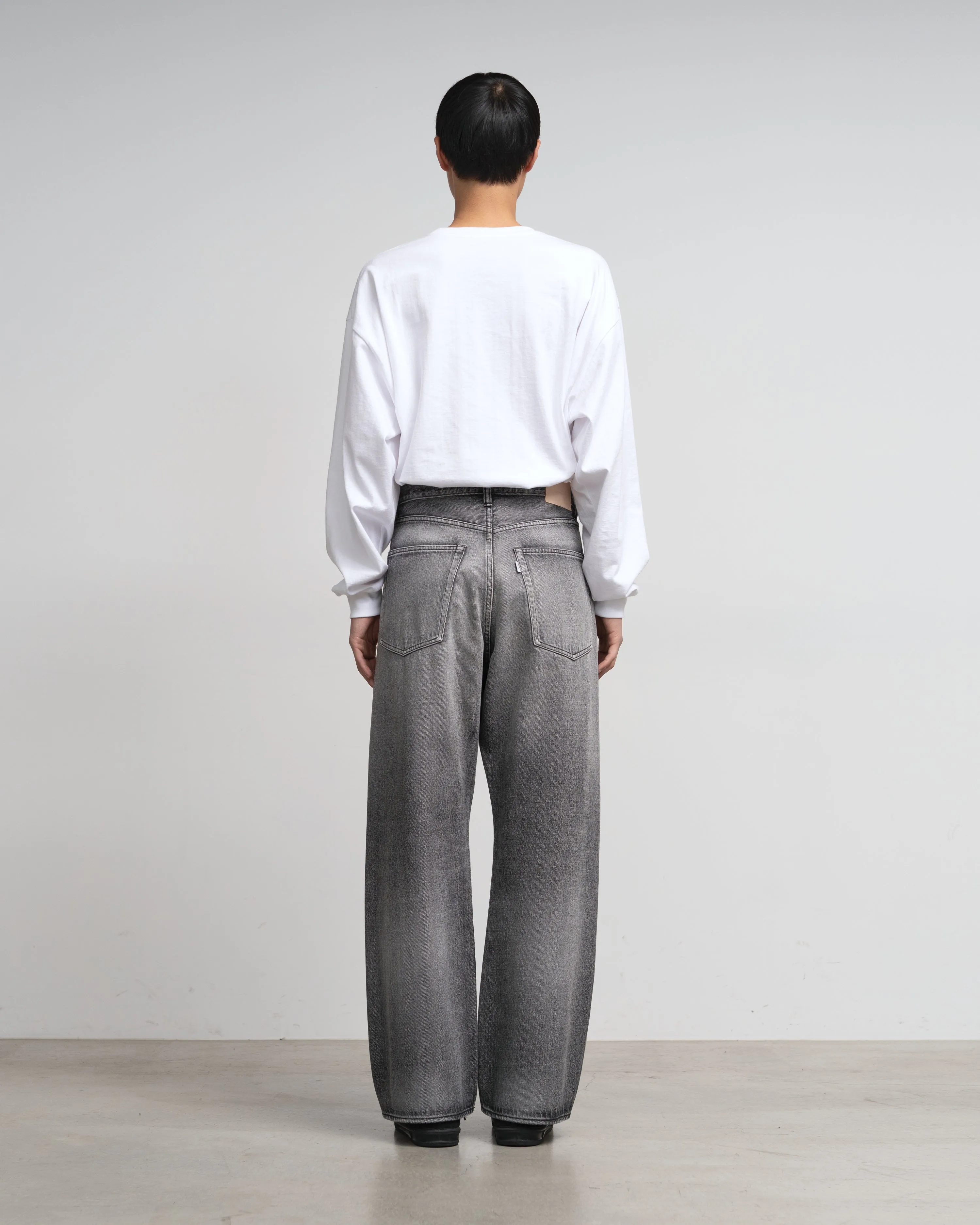 Selvage Denim Five Pocket Wide Straight Pants -LIGHT FADE- sold by Graphpaper product image thumbnail 5