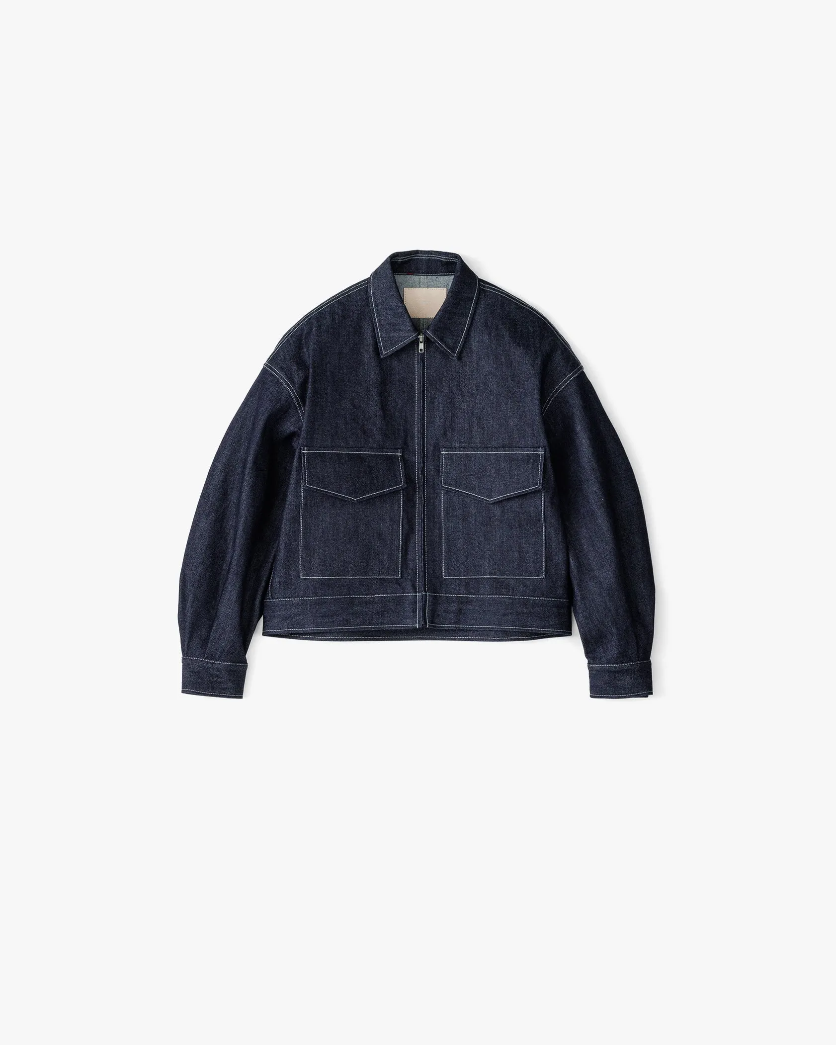 Selvage Denim Zip Jacket sold by Graphpaper product image thumbnail 2