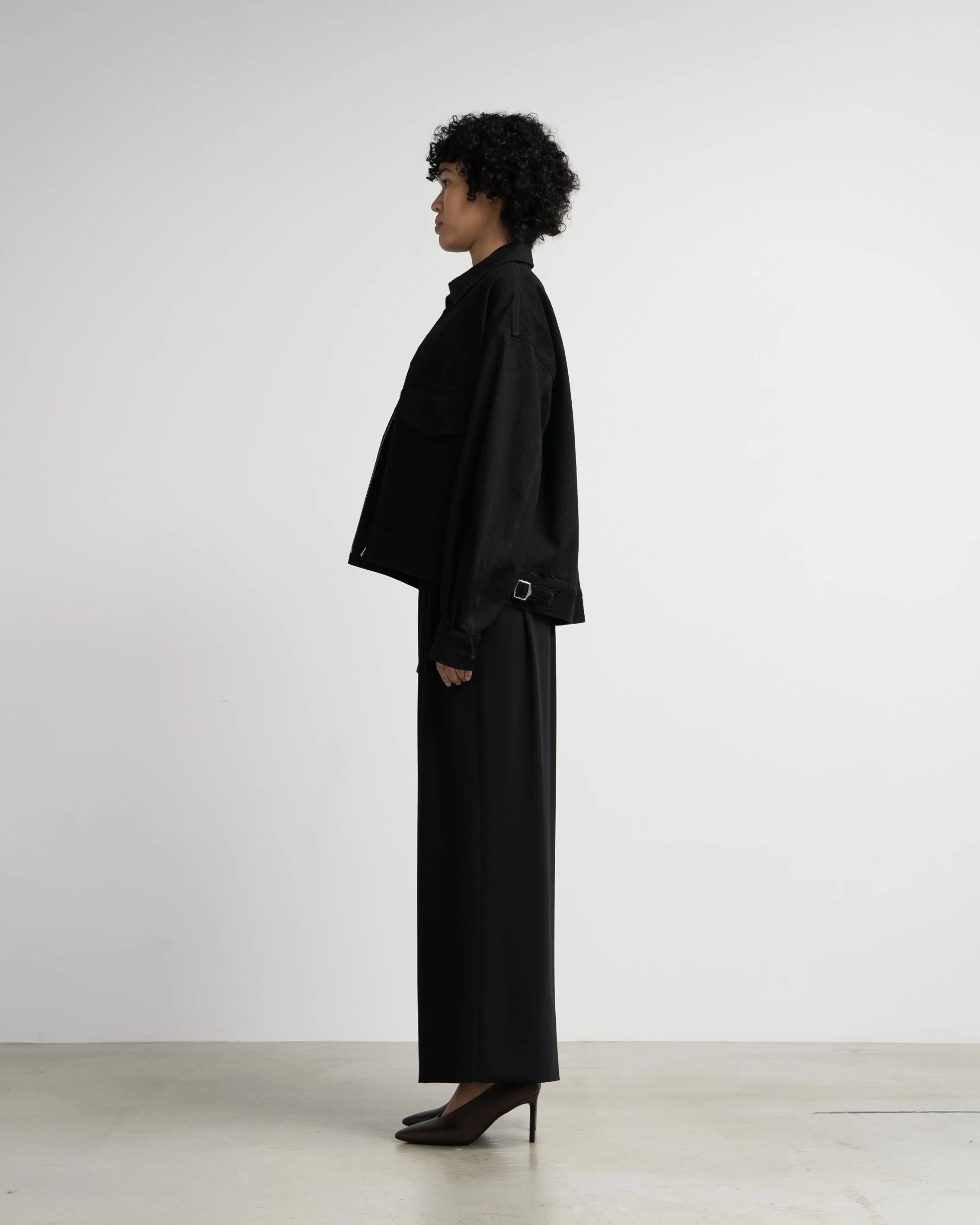 Selvage Denim Zip Jacket sold by Graphpaper product image thumbnail 4