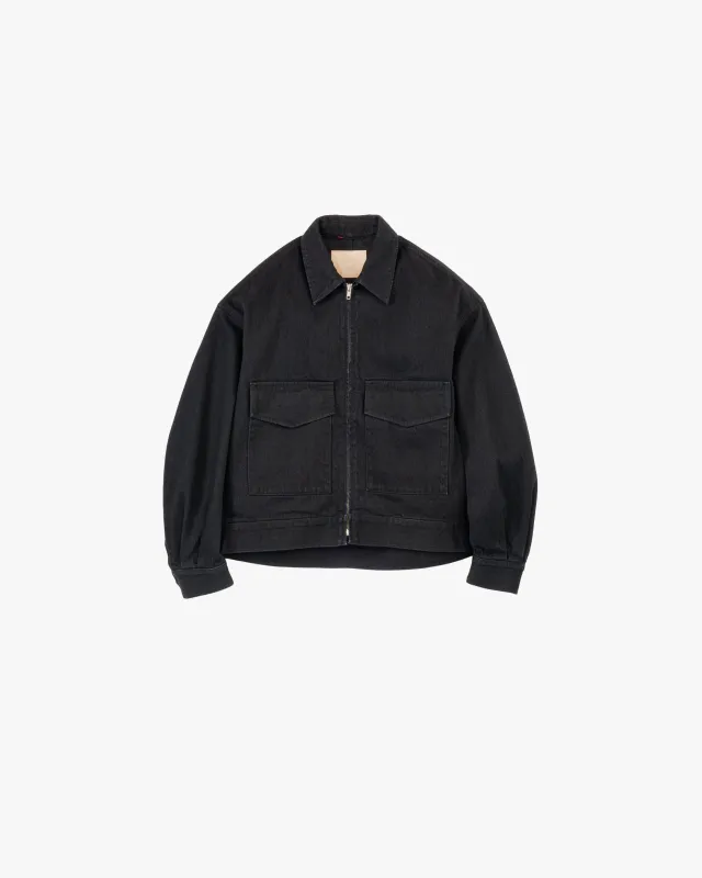 Selvage Denim Zip Jacket sold by Graphpaper