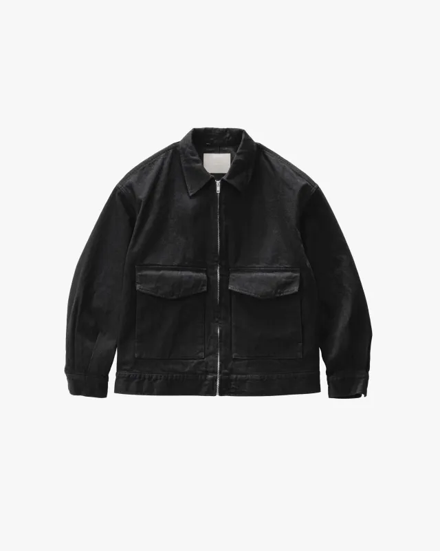 Selvage Denim Zip Jacket sold by Graphpaper