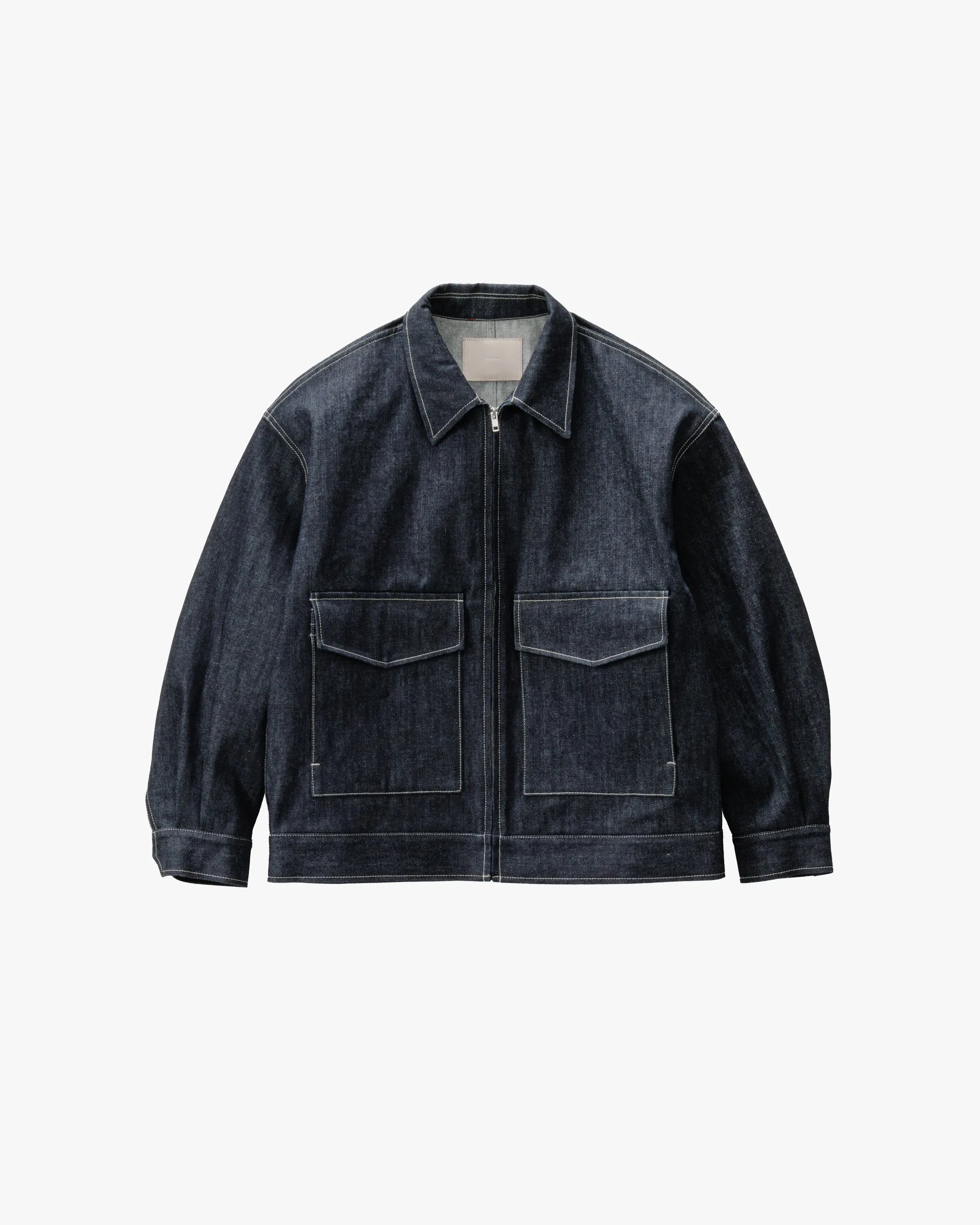 Selvage Denim Zip Jacket sold by Graphpaper product image thumbnail 2