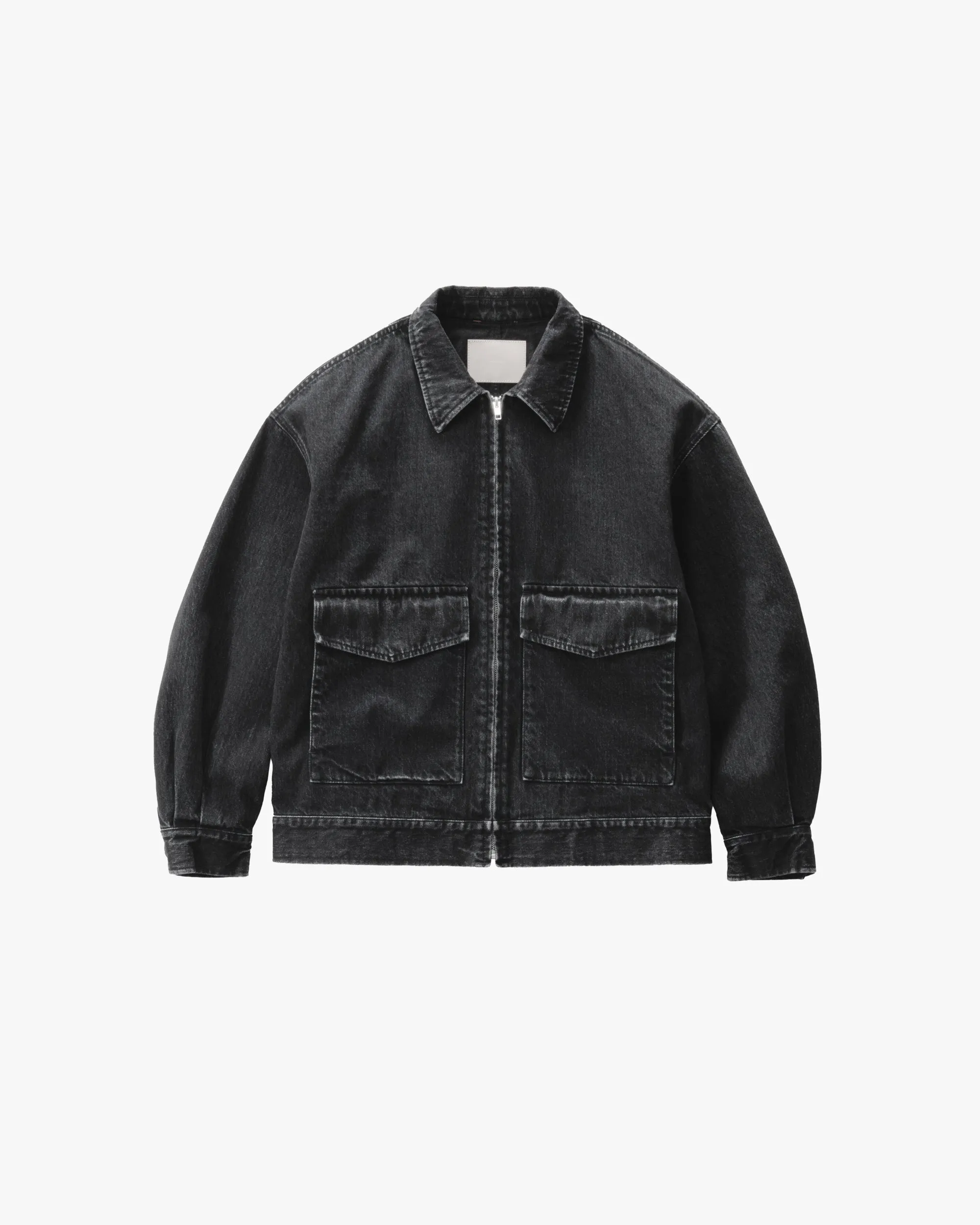 Selvage Denim Zip Jacket -DARK FADE- sold by Graphpaper product image thumbnail 2
