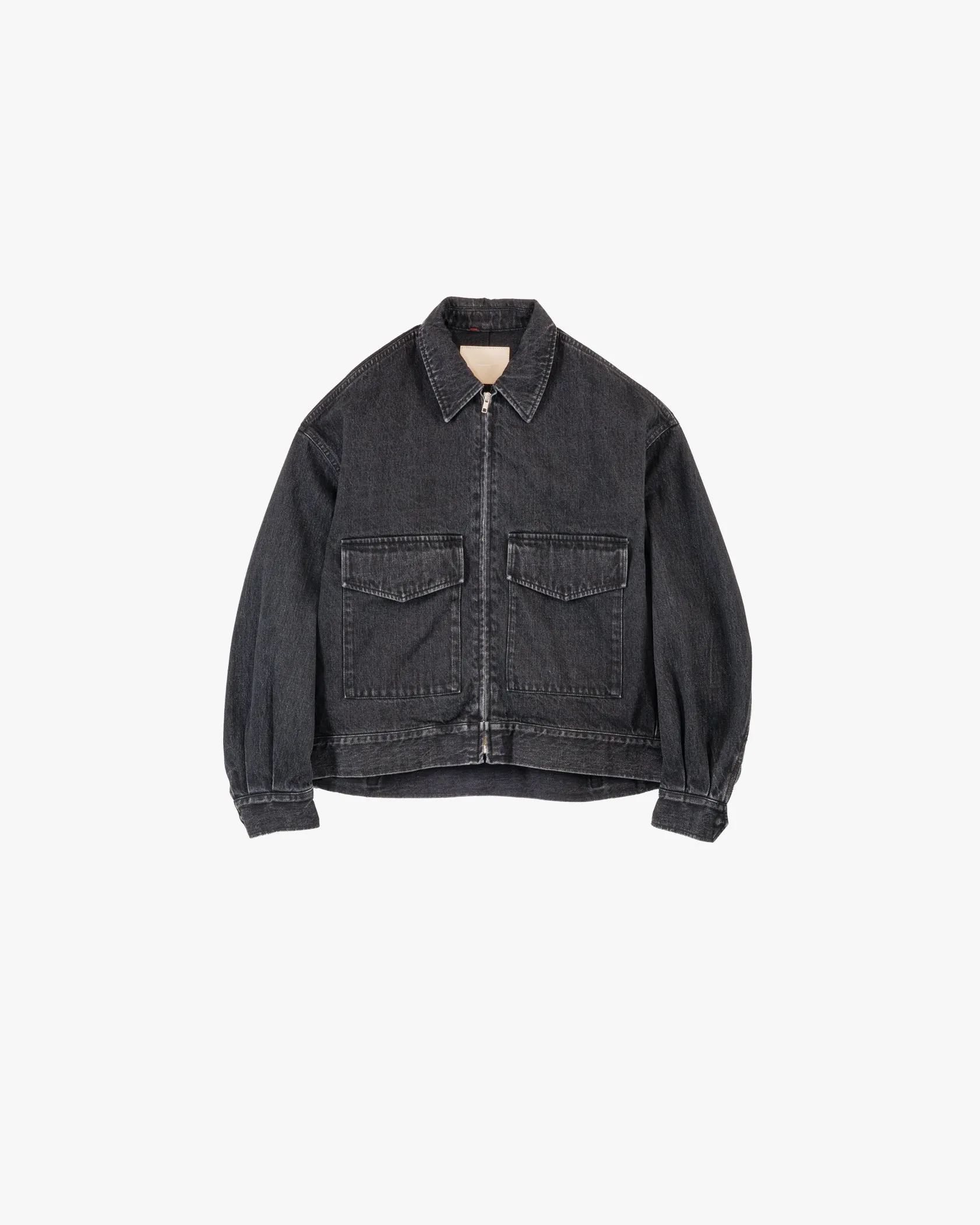 Selvage Denim Zip Jacket -DARK FADE- sold by Graphpaper product image thumbnail 2