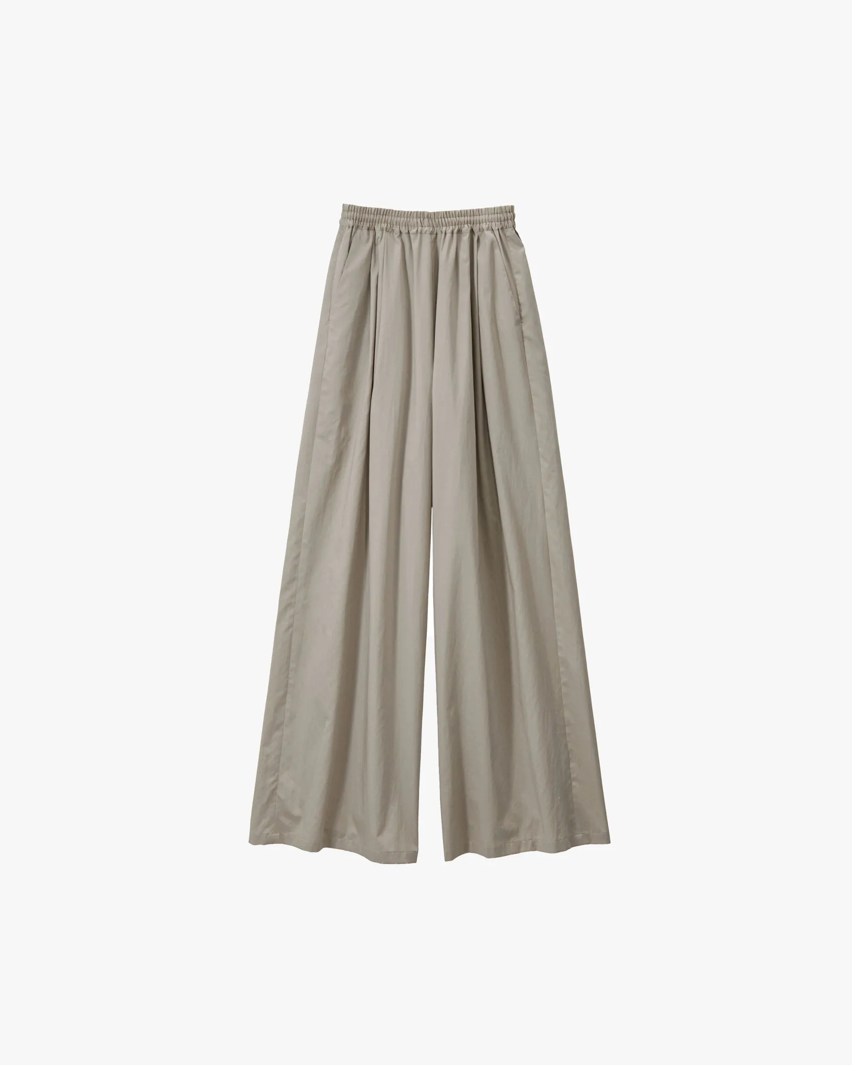 Silicon Poplin Two Tuck Easy Wide Pants sold by Graphpaper