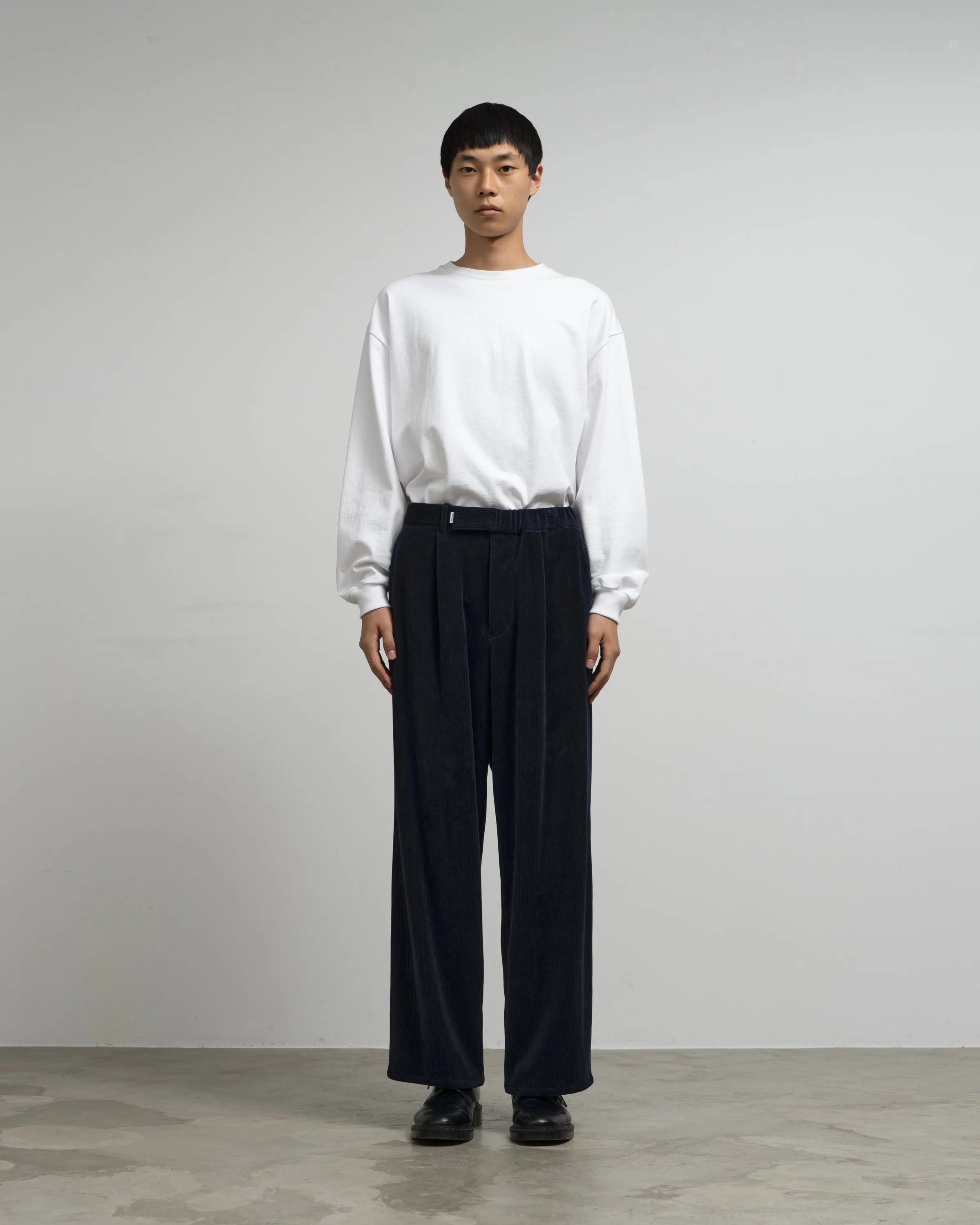 Soft Knit Corduroy Wide Chef Pants sold by Graphpaper product image thumbnail 4