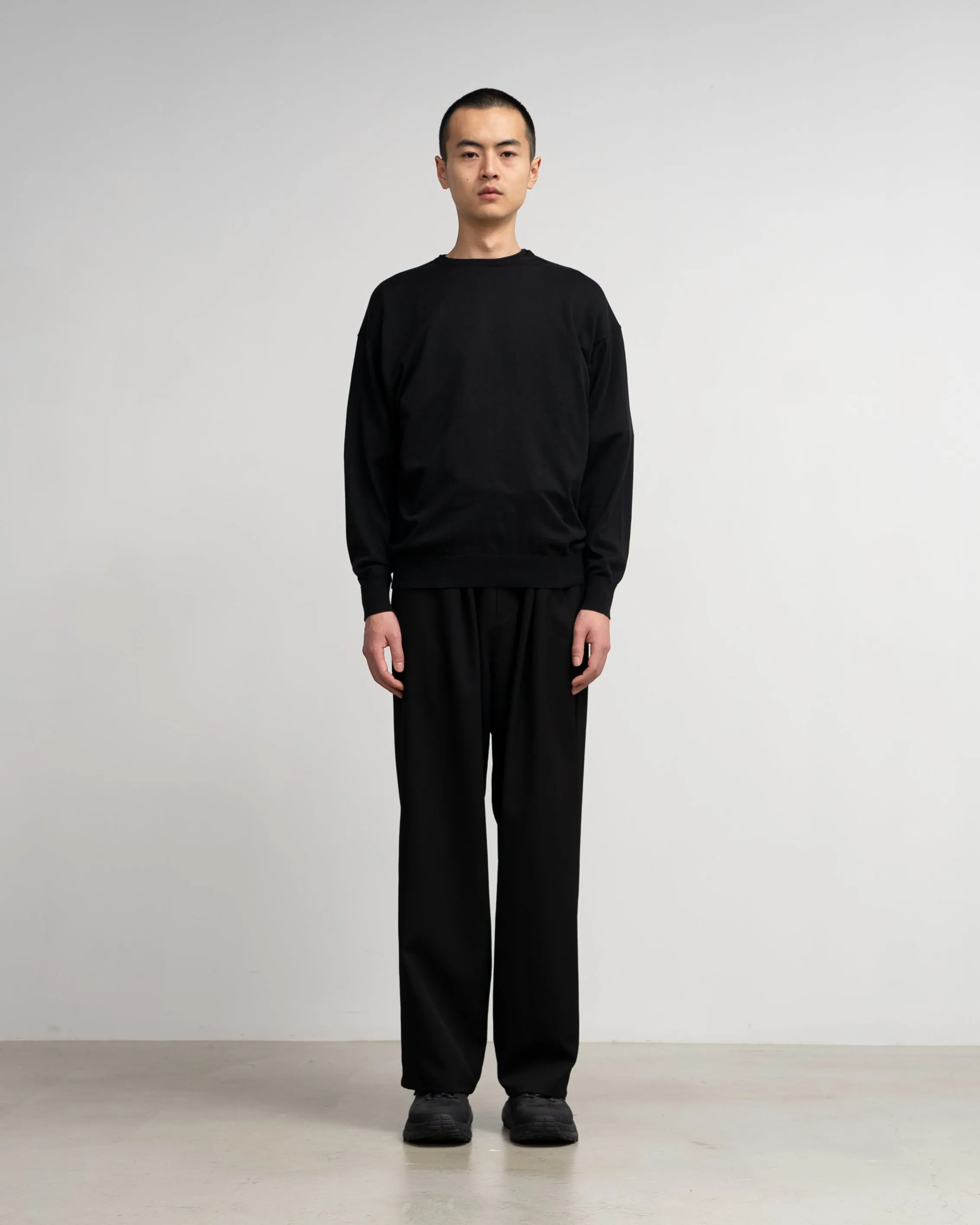 Suvin Cotton L/S Crew Neck Knit sold by Graphpaper product image thumbnail 3
