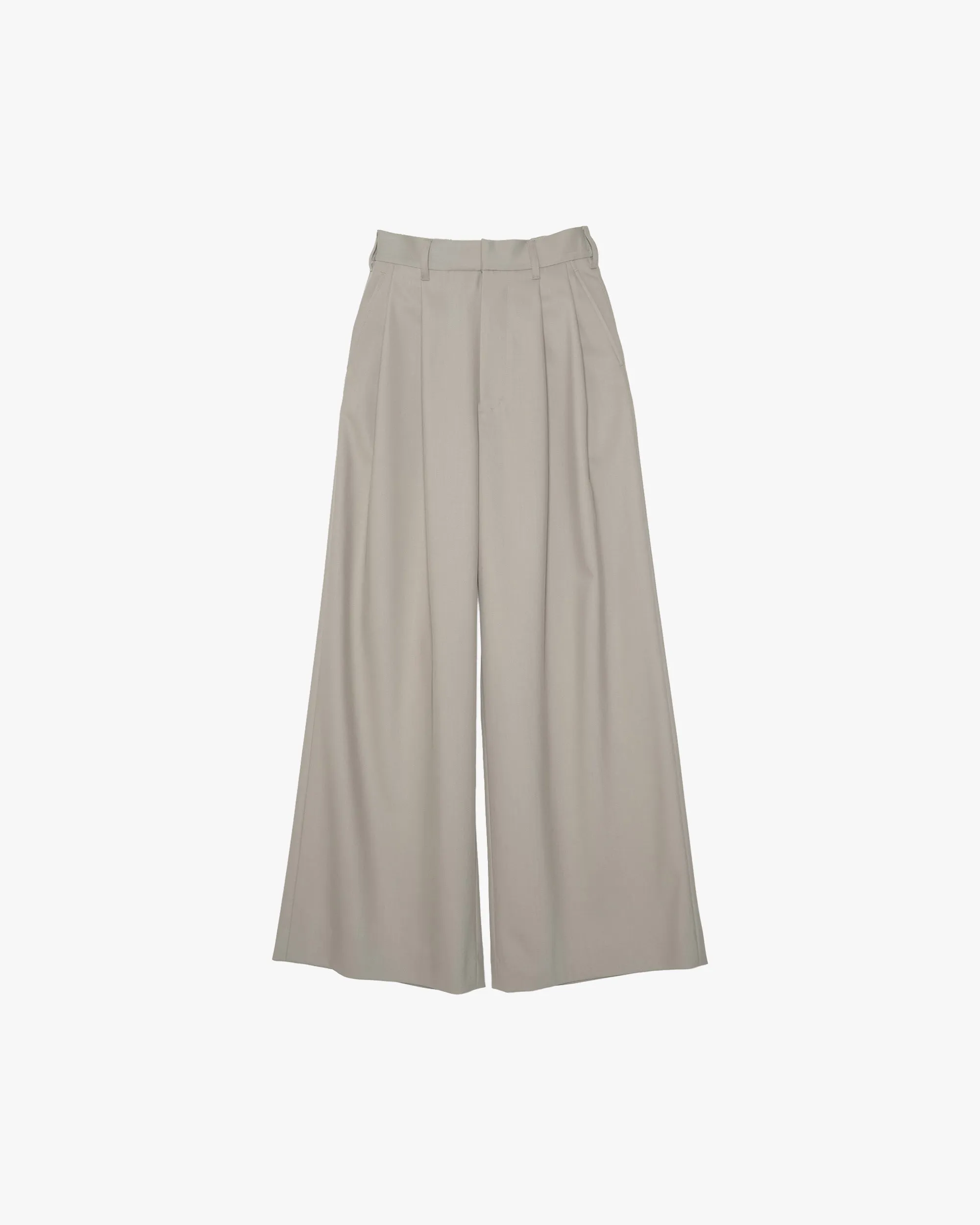 Techno Wool Nylon Two Tuck Wide Pants sold by Graphpaper product image thumbnail 2