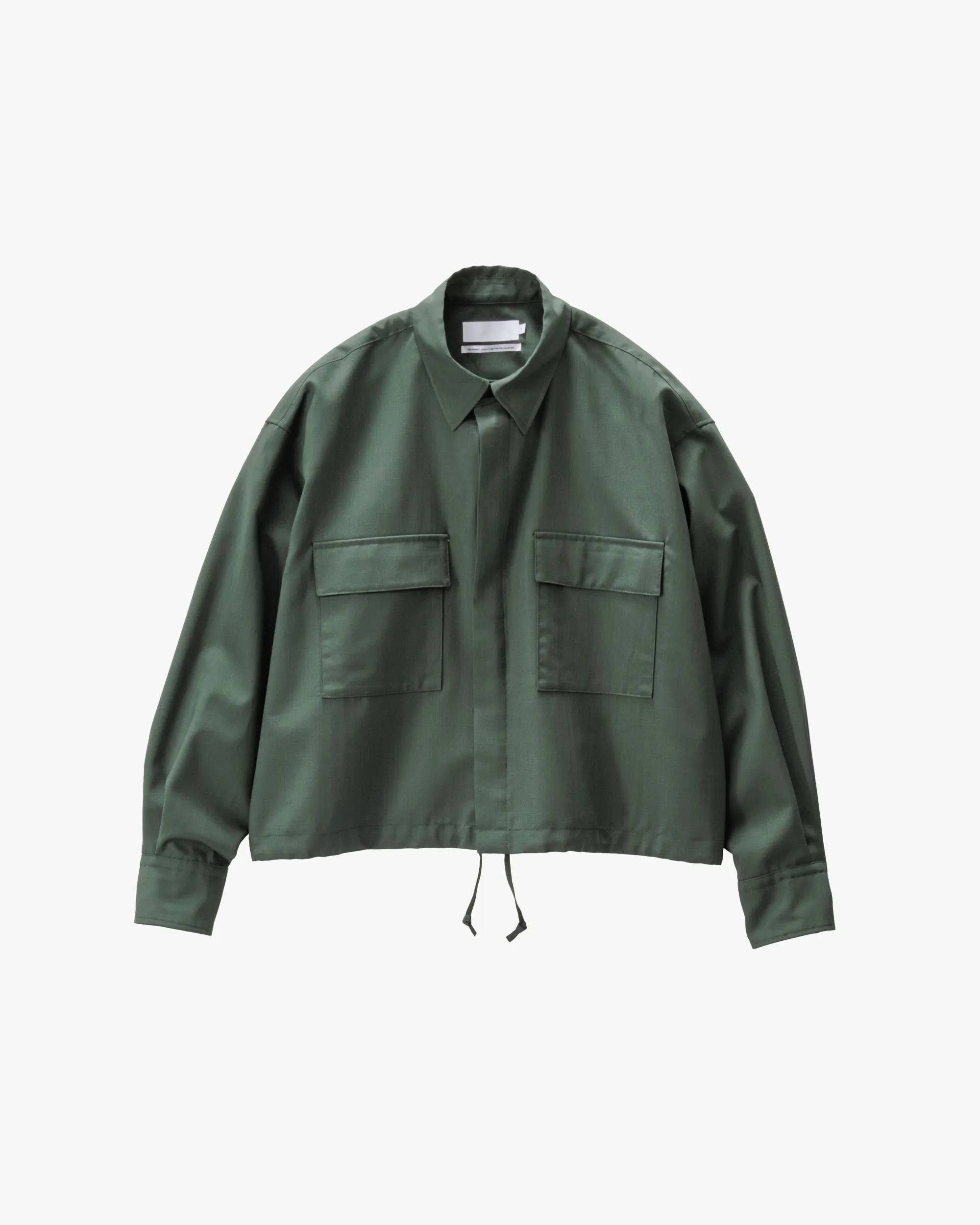 Techno Wool Tropical Shirt Blouse sold by Graphpaper product image thumbnail 2