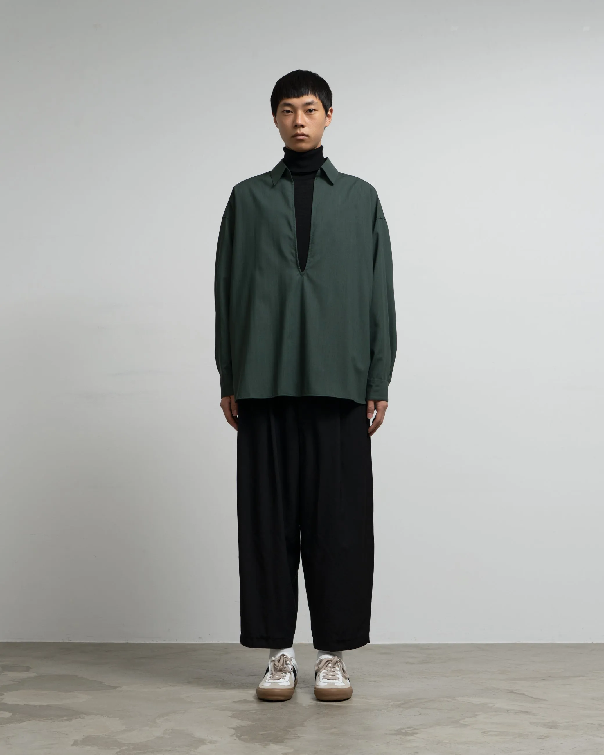 Techno Wool Tropical Skipper Shirt sold by Graphpaper product image thumbnail 4