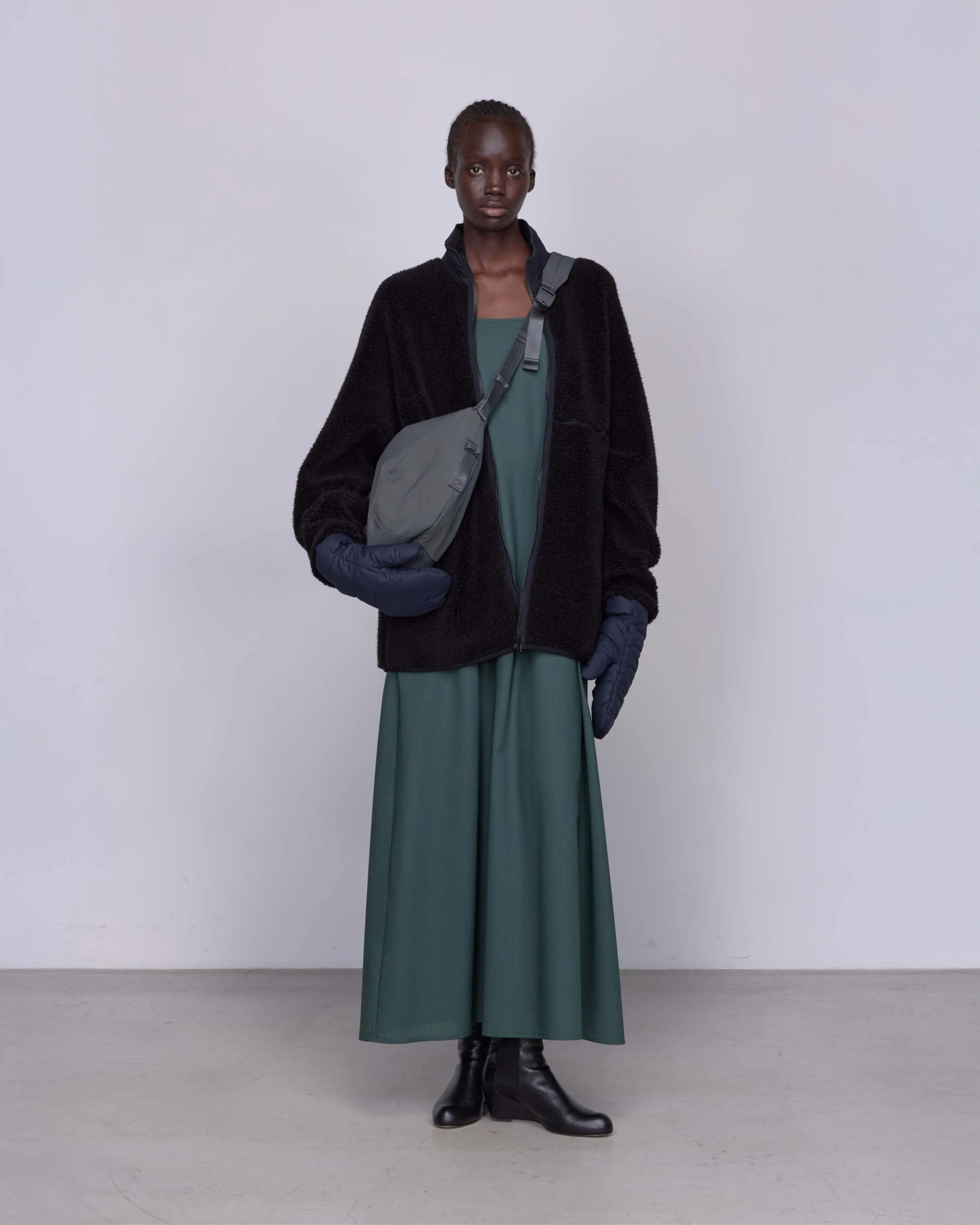 Techno Wool Tropical Slip Dress sold by Graphpaper product image thumbnail 5