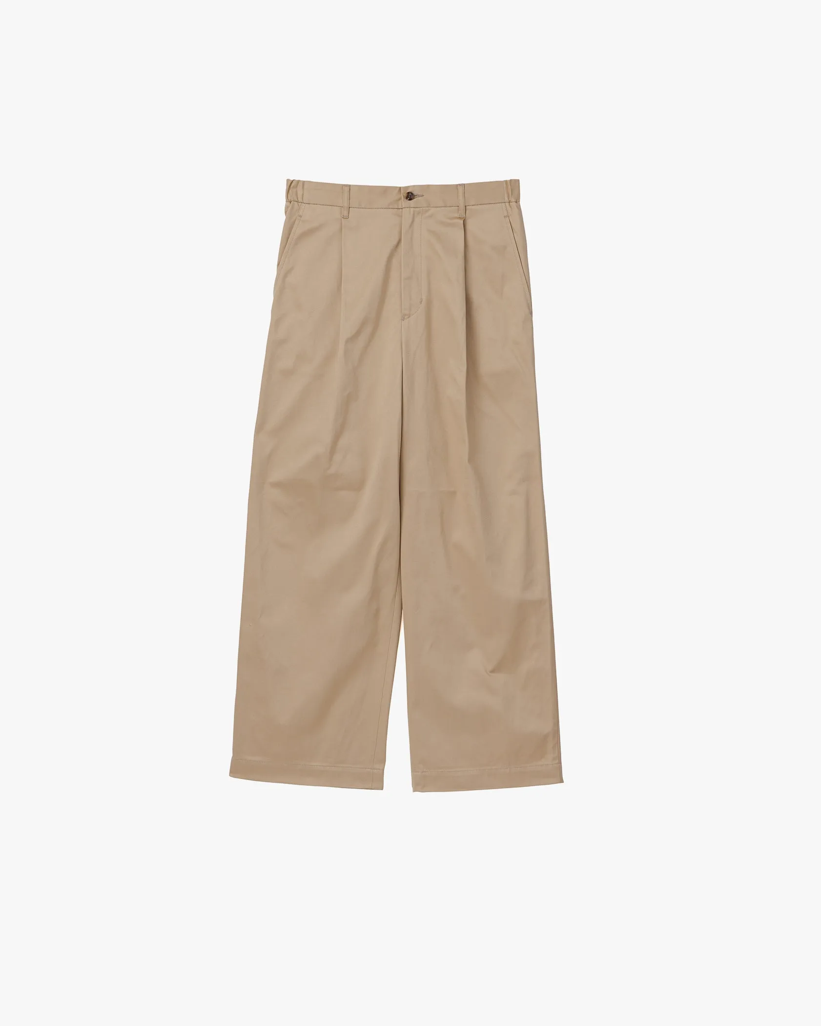 Westpoint Chino Wide Straight Trousers sold by Graphpaper