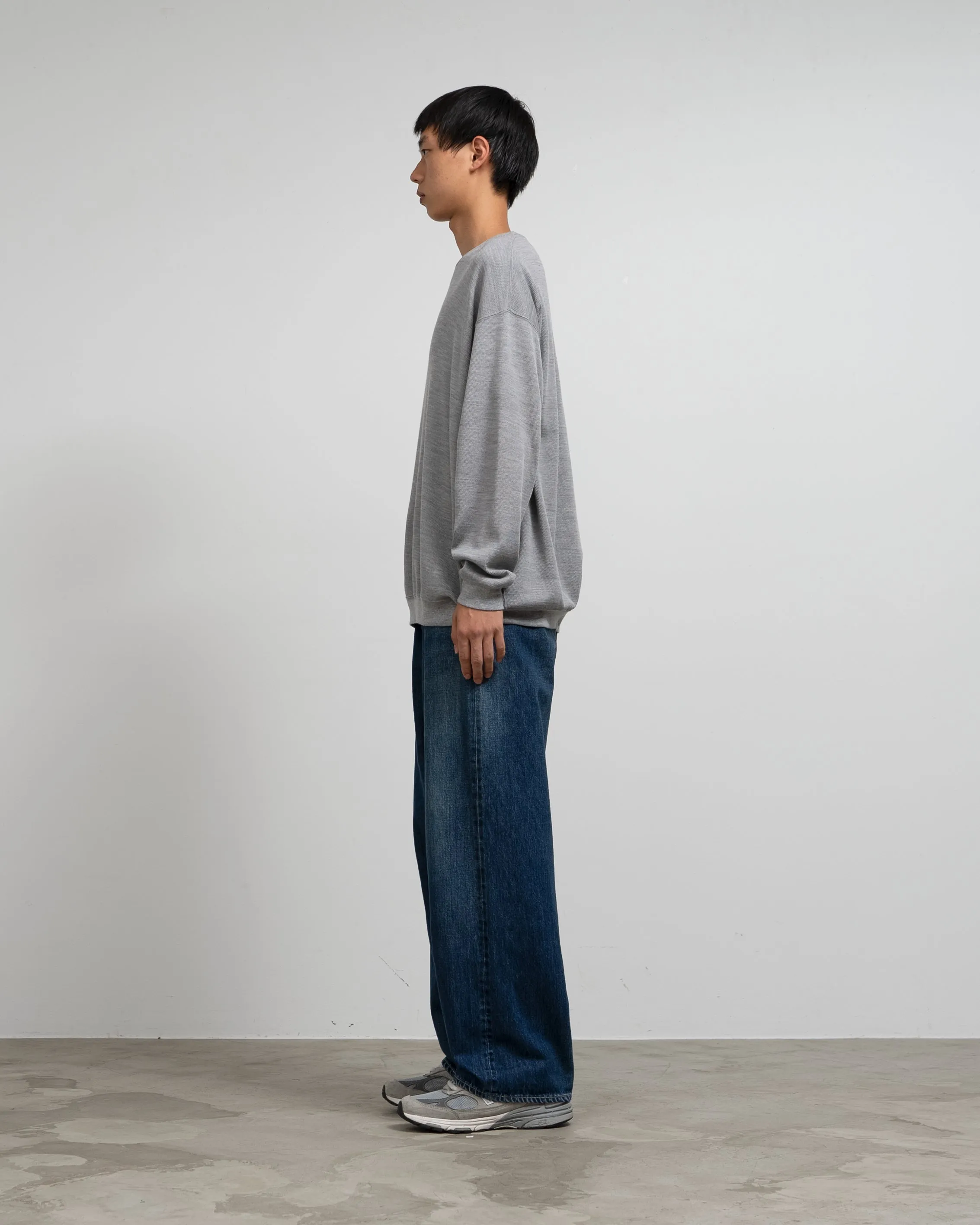 Wool Honeycomb Crew Neck Thermal sold by Graphpaper product image thumbnail 4