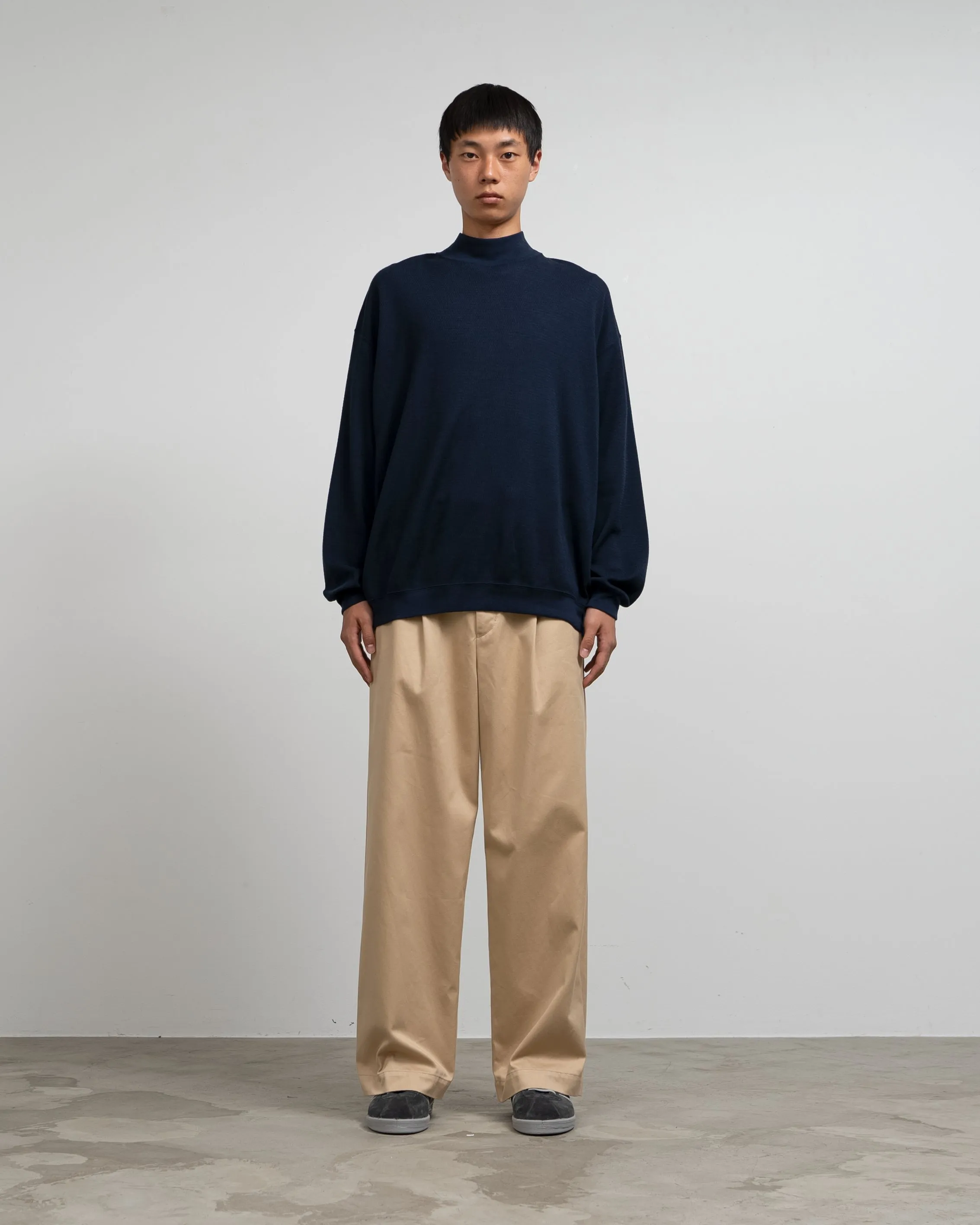 Wool Honeycomb Mock Neck Thermal sold by Graphpaper product image thumbnail 3