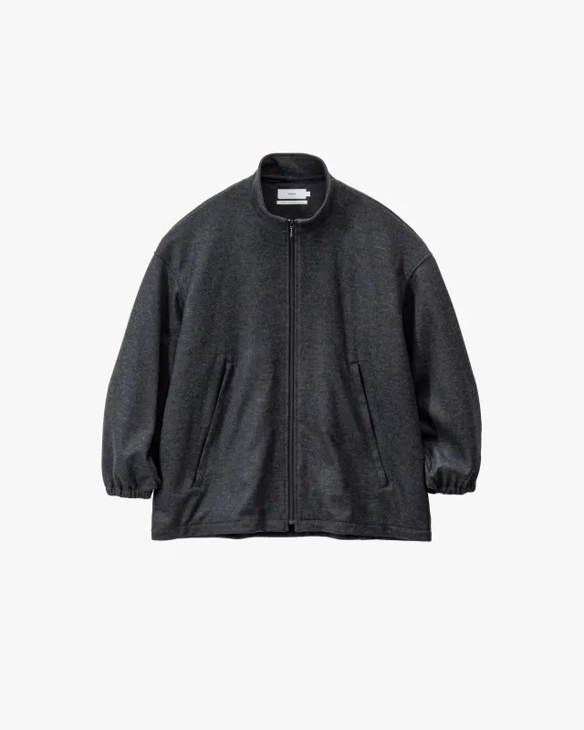 Wool Smooth Flannel Track Blouson sold by Graphpaper