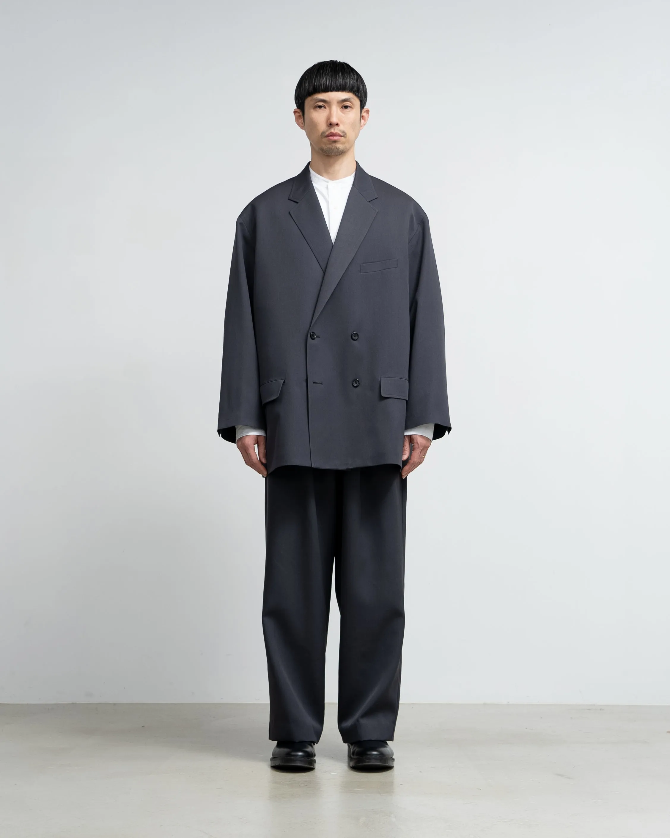 Scale Off Wool Double Jacket sold by Graphpaper product image thumbnail 4