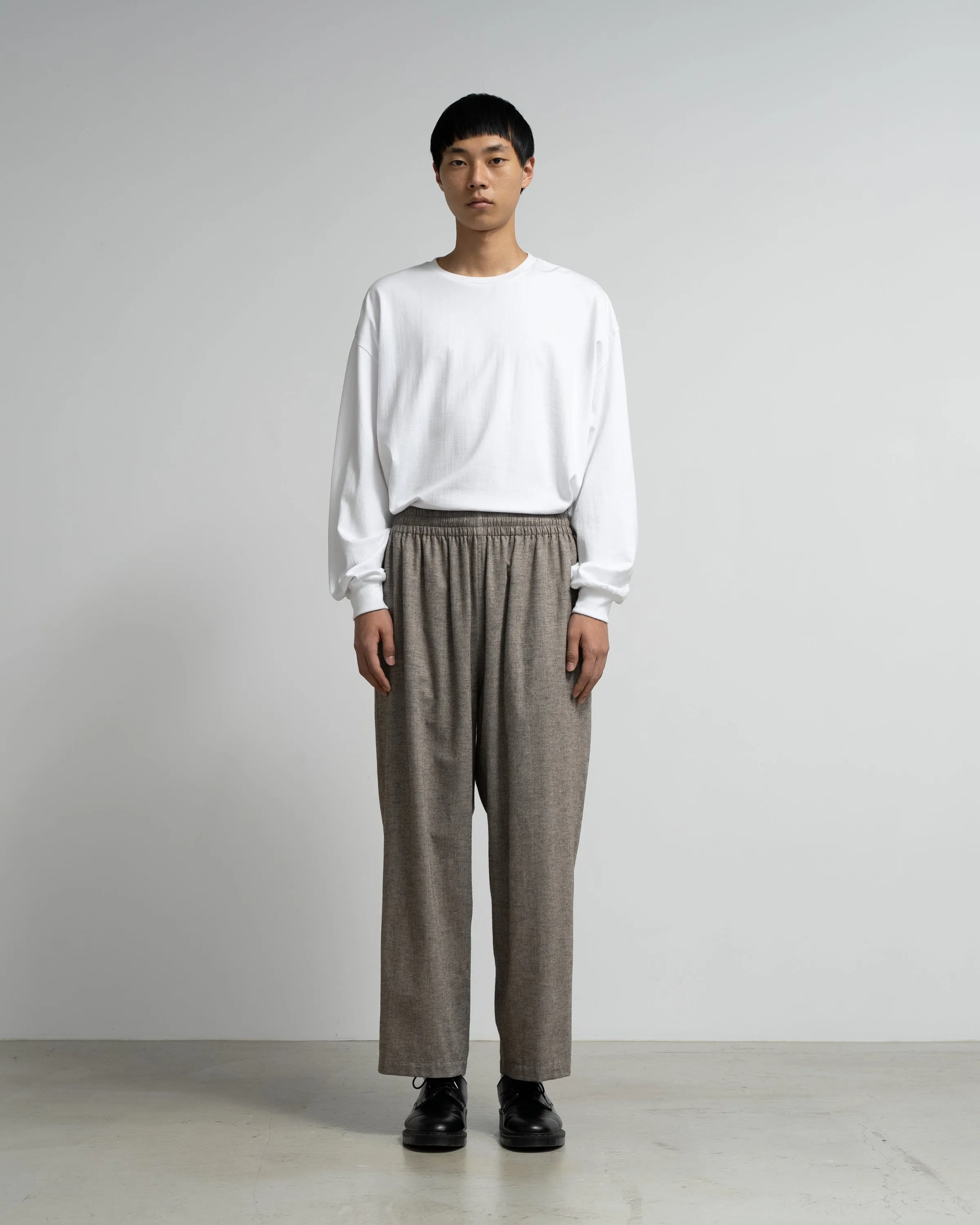 SIDOGRAS Cotton Herringbone Flannel Sleeping Pants sold by Graphpaper product image thumbnail 4