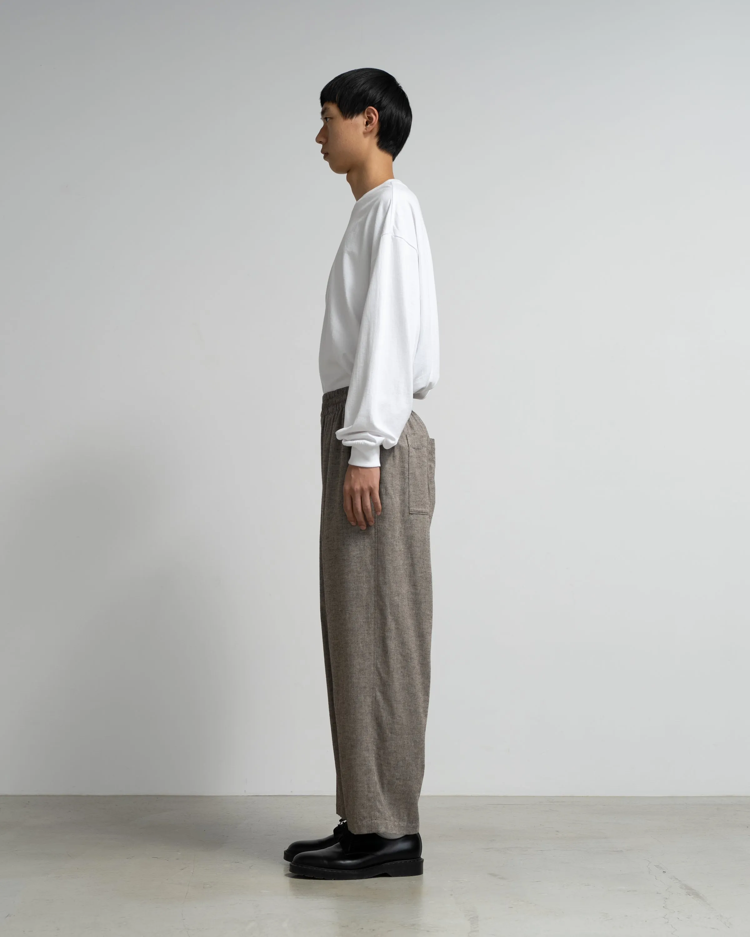 SIDOGRAS Cotton Herringbone Flannel Sleeping Pants sold by Graphpaper product image thumbnail 5